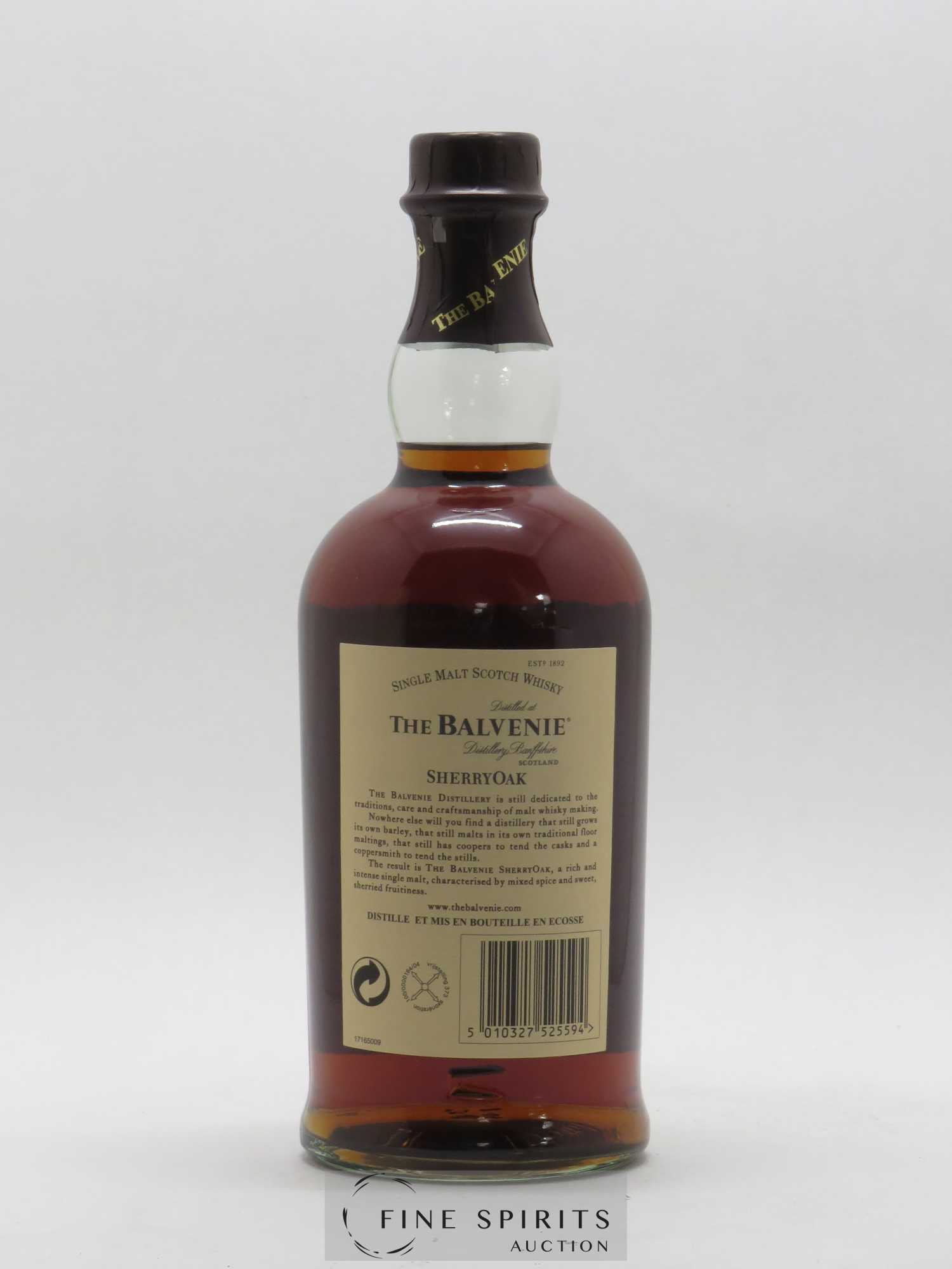 Balvenie (The) 17 years Of. Sherry Oak First Release 2007 Limited Edition - Lot de 1 bouteille - 2