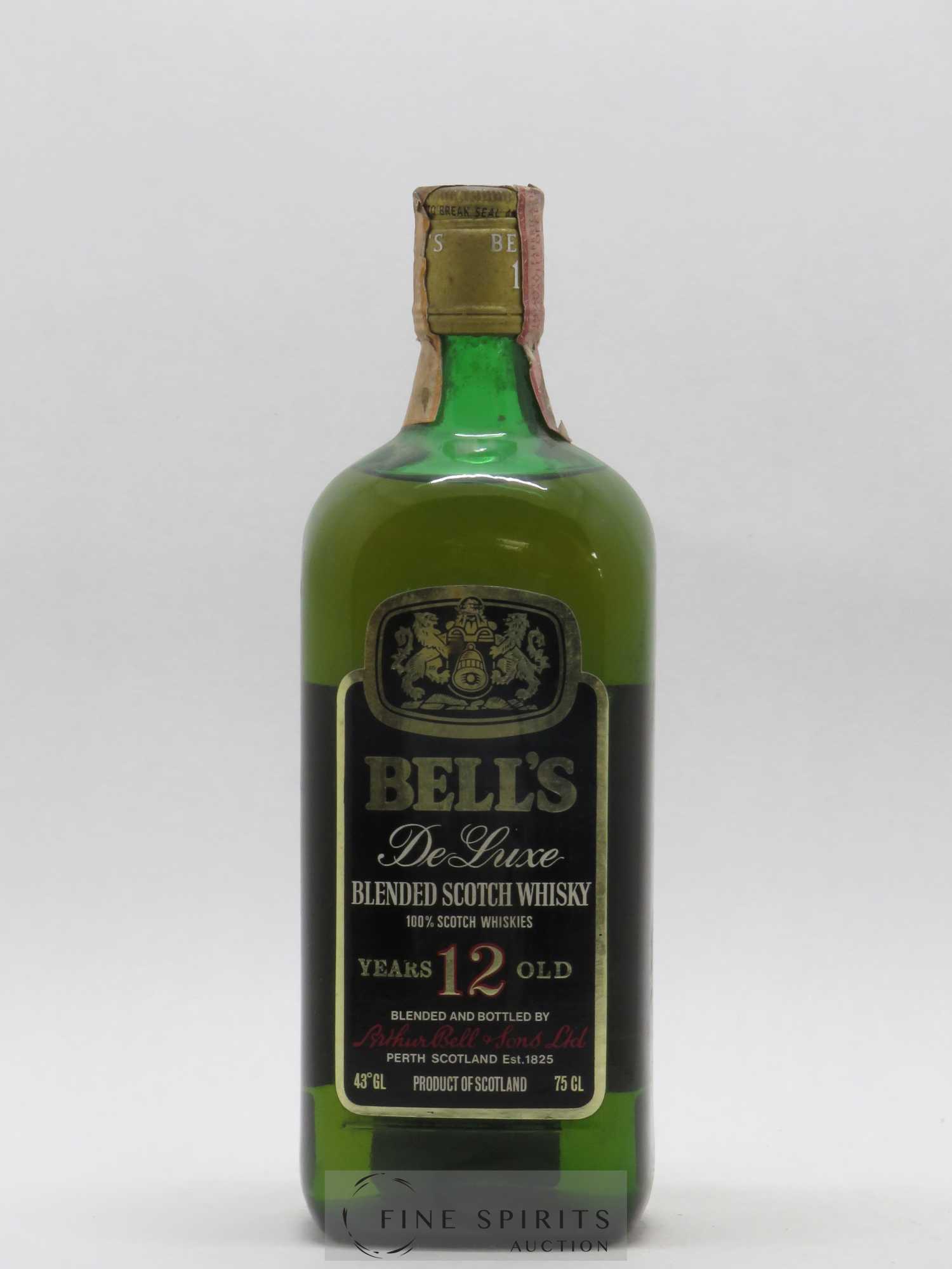 Bell's 12 years Of. De Luxe Ghirlanda S.p.A. Import - Lot de 1 bouteille - 0