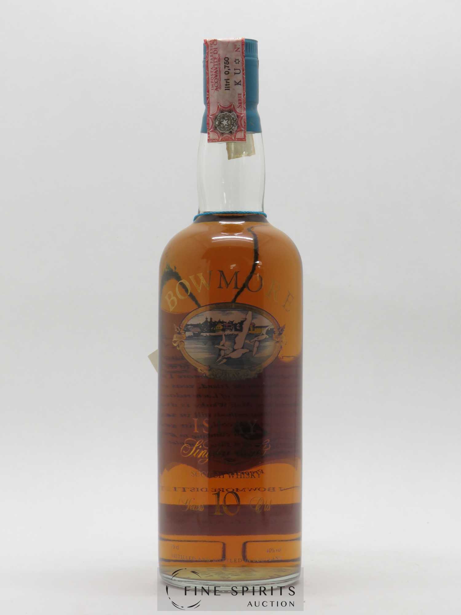 Bowmore 10 years Of. - Lot de 1 bouteille - 1