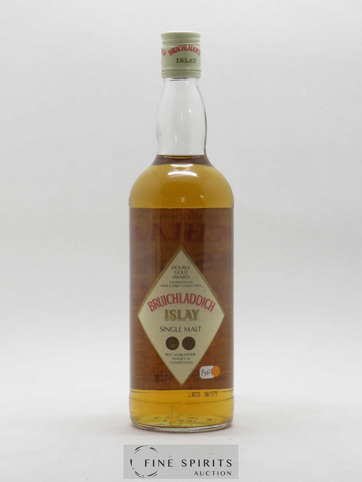 Bruichladdich 10 years Of. Double Gold Award Corade Import - Lot de 1 bouteille - 2