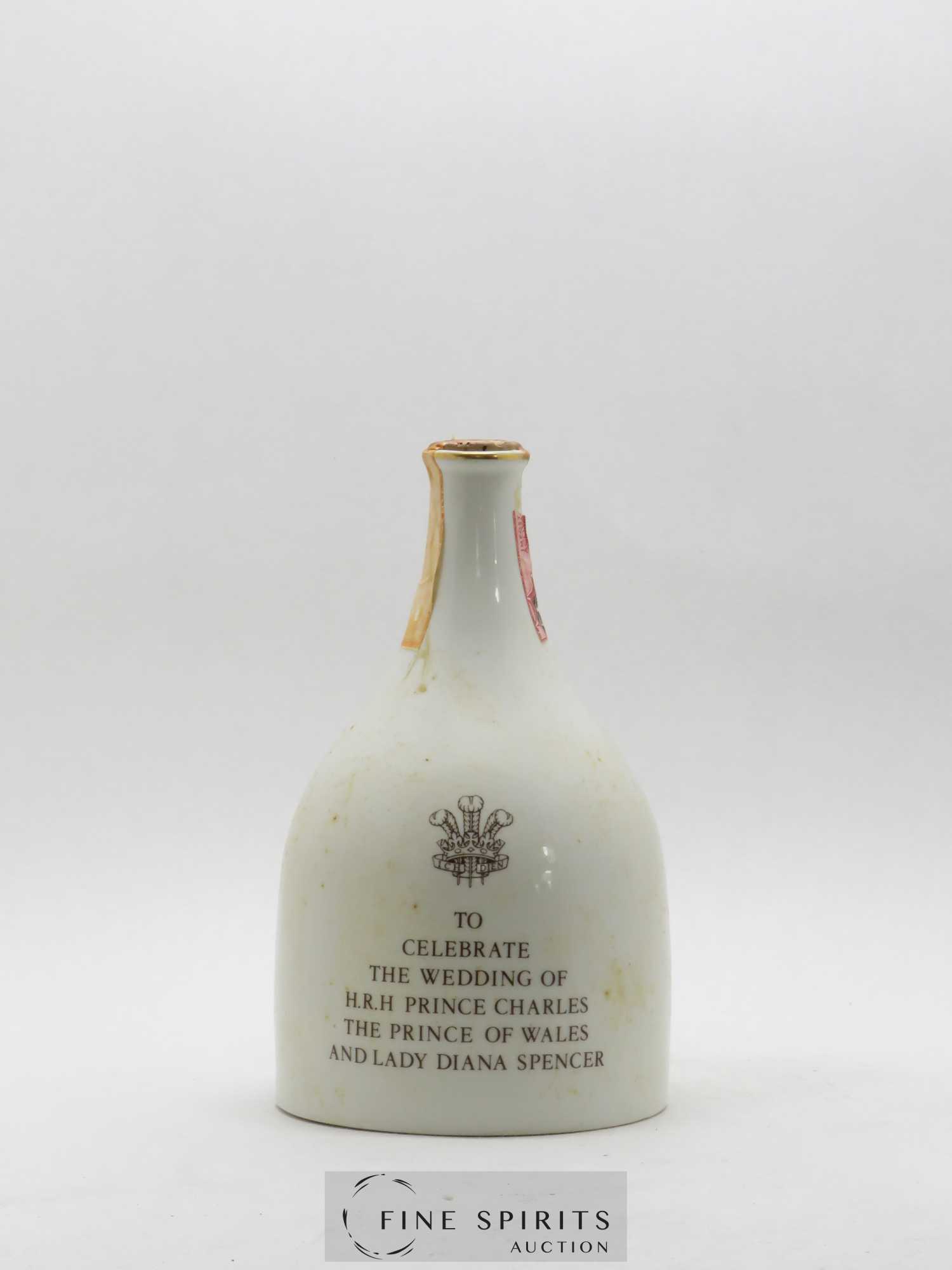 Bruichladdich 15 years Of. Royal Wedding 1981 Moon Import Ceramic Decanter N°779 - Lot of 1 bottle - 2