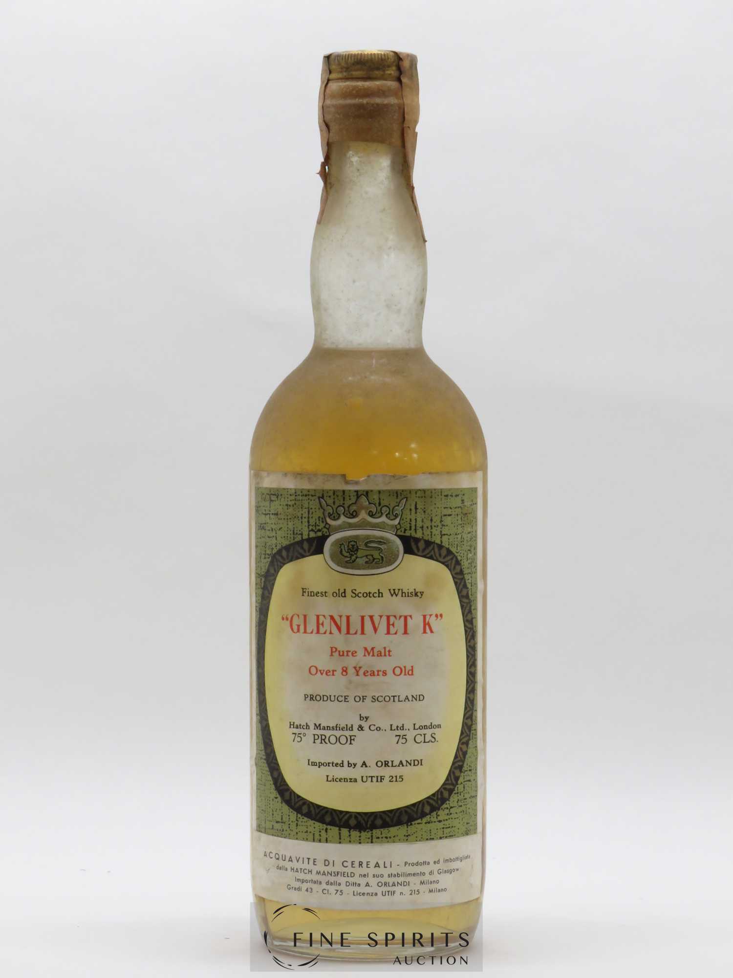 Glenlivet (The) 8 years Of. cuvée K - Posten von 1 Flasche - 0