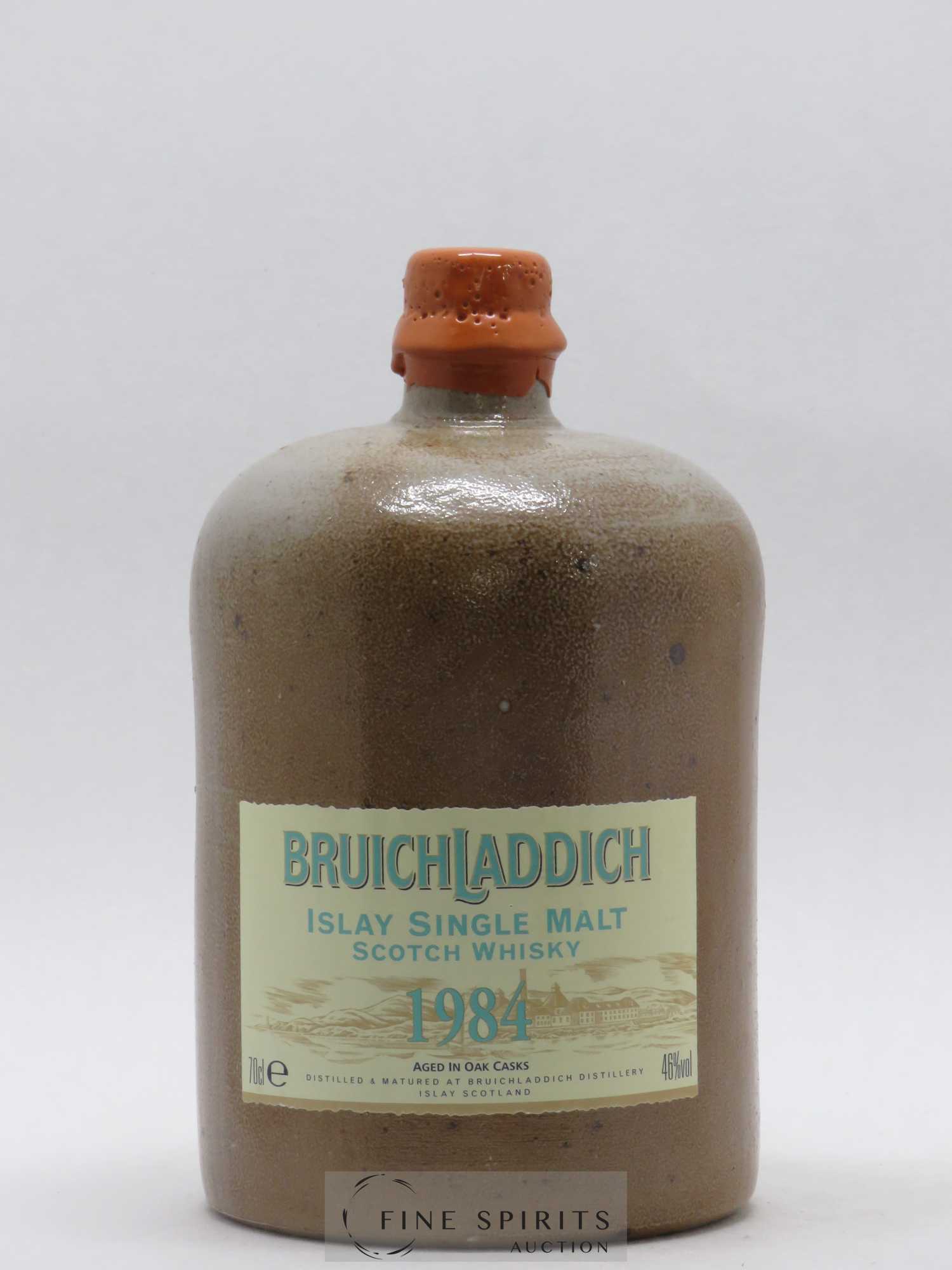 Bruichladdich 1984 Of. Bourbon Cask n°714 - One of 650 - bottled 2002 Ceramic Jug N°458 - Lot de 1 bouteille - 0
