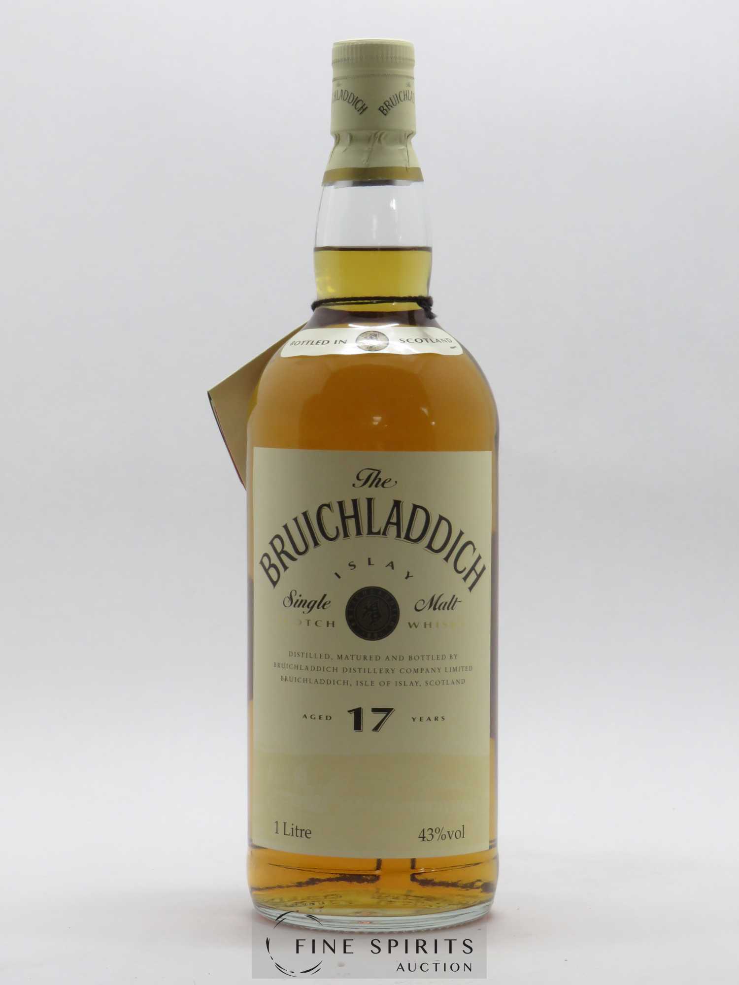 Bruichladdich 17 years Of. - Lot de 1 bouteille - 1