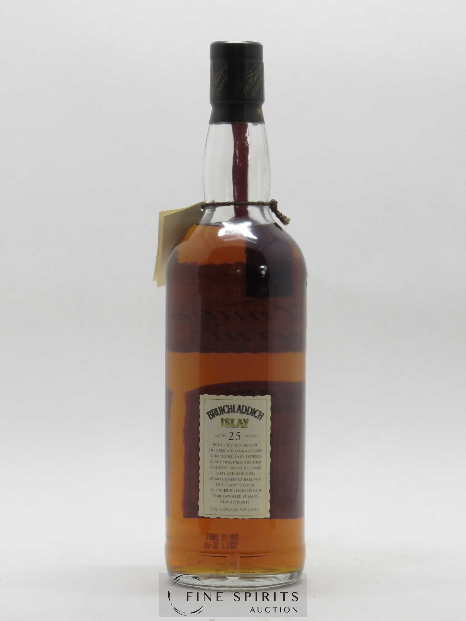 Bruichladdich 25 years Of. The Stillman's Dram One of 1800 bottles Limited Edition N°388 - Lot de 1 bouteille - 2