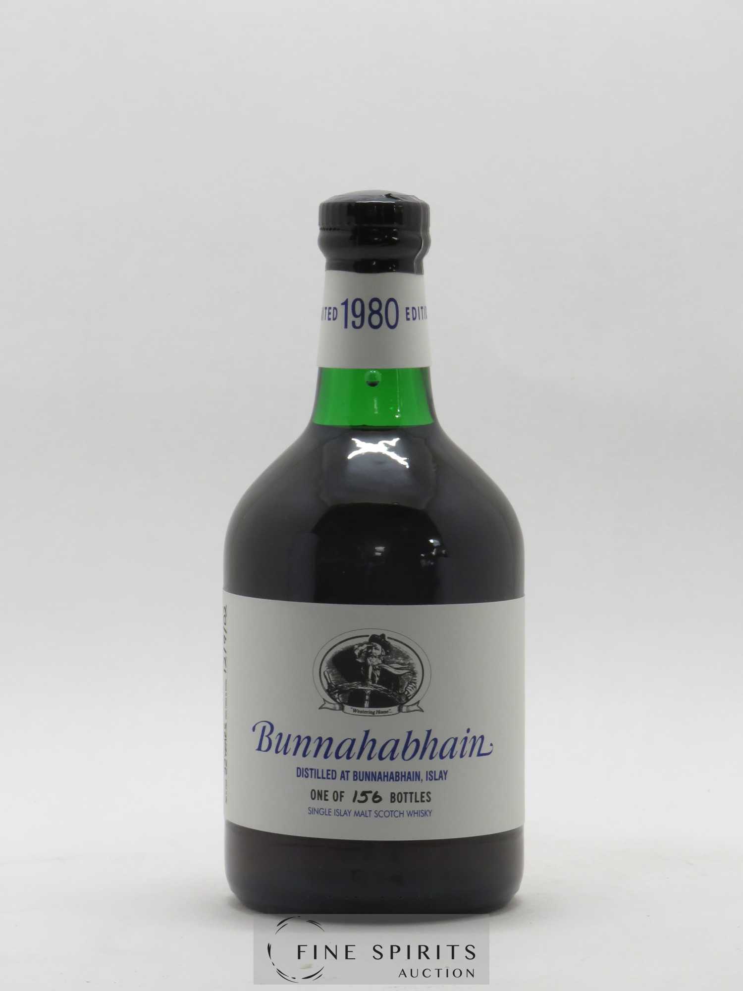 Bunnahabhain 22 years 1980 Of. Cask n°5684 - One of 156 bottles - bottled 2002 Limited Edition - Lot de 1 bouteille - 1