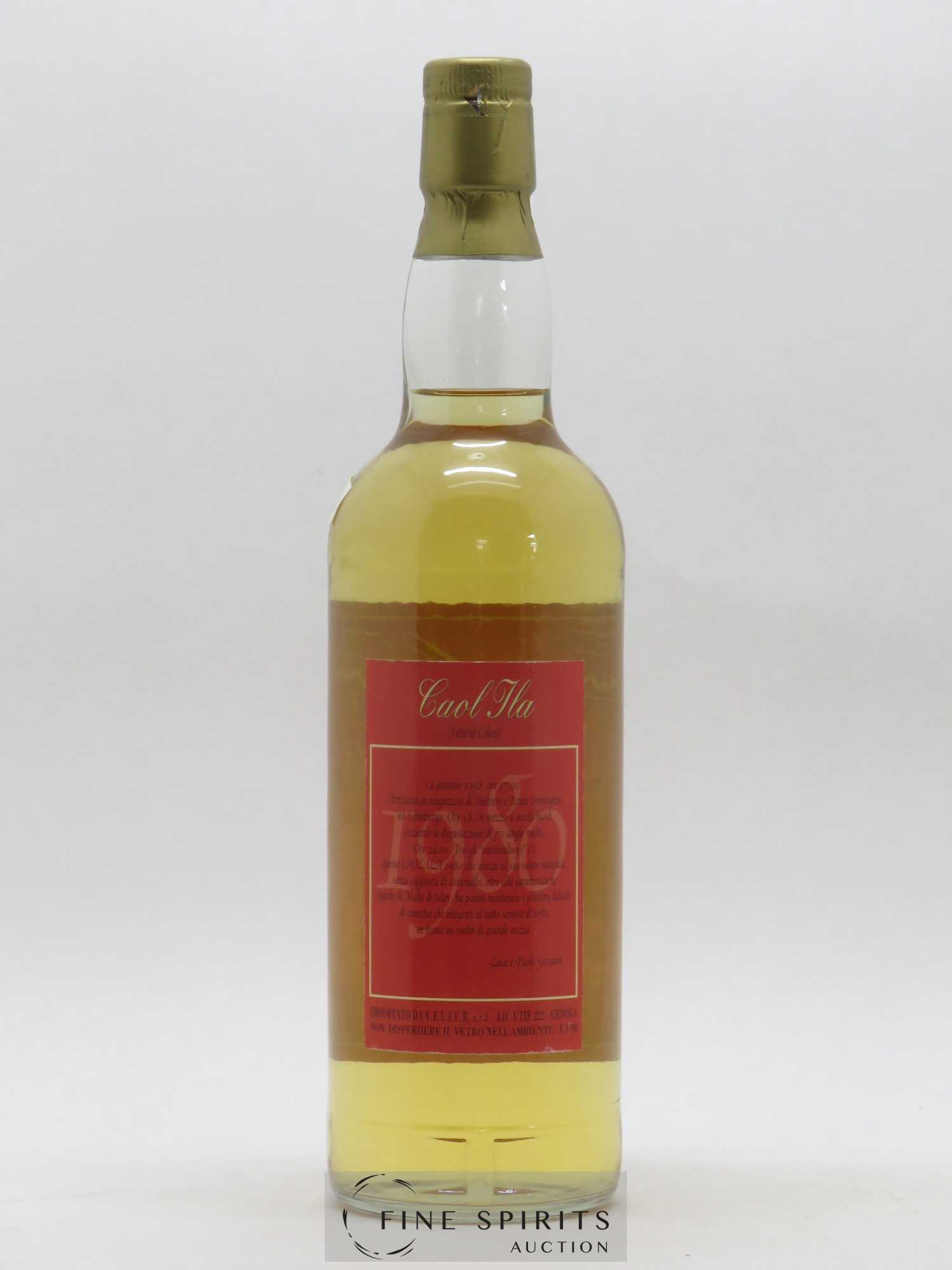 Caol Ila 1980 Signatory Vintage Classic Casks n° 2925-6 - bottled 1998 Velier - Lot of 1 bottle - 1