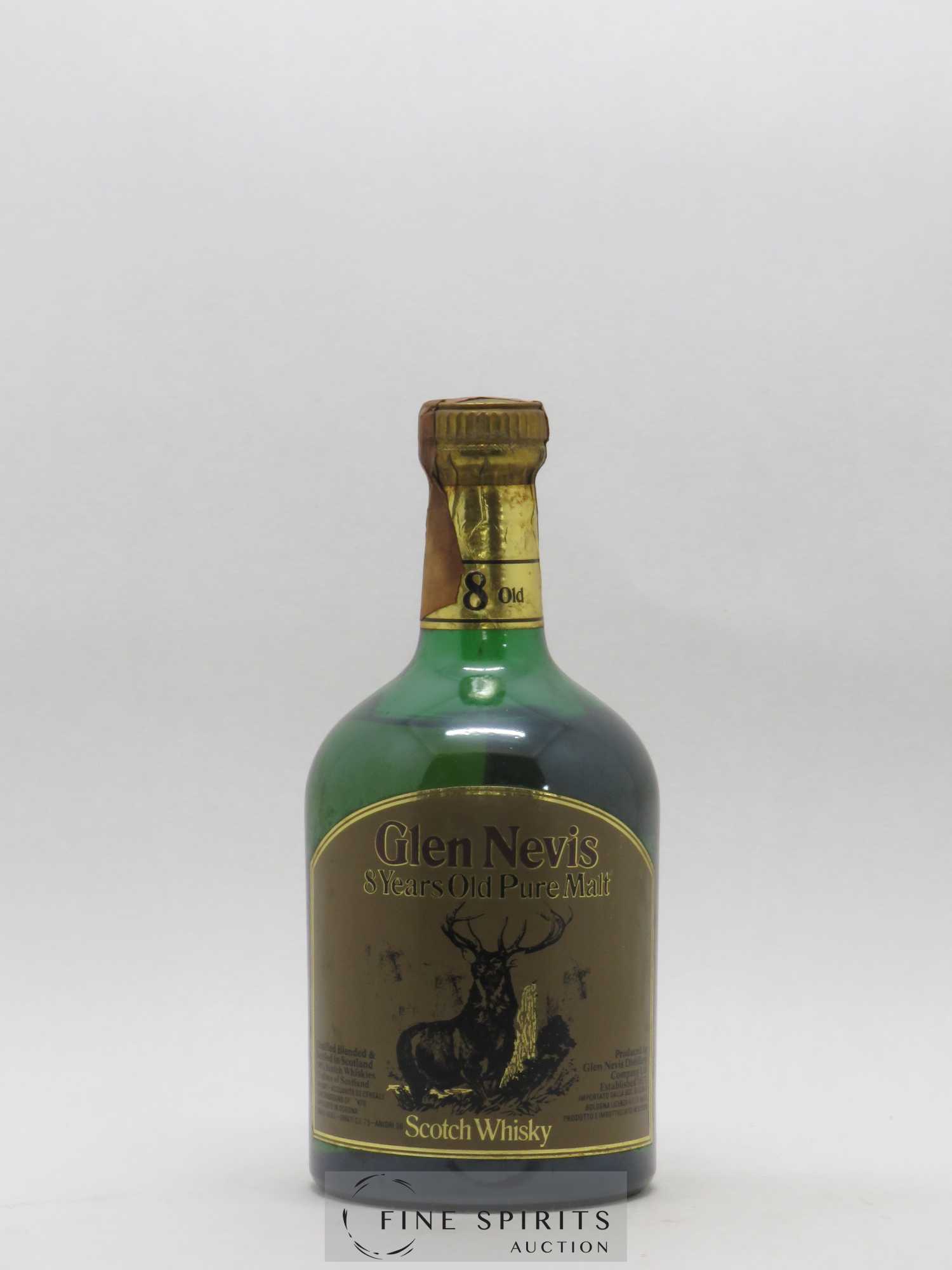 Glen Nevis 8 years Of. Pure Malt S.I.M.G.A. Import - Lot de 1 bouteille - 0