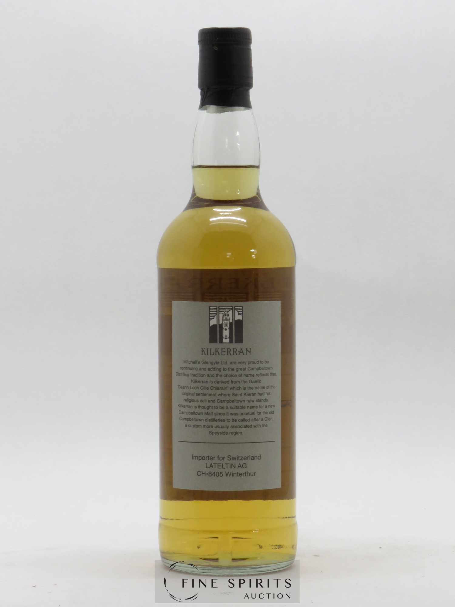 Kilkerran Of. Glengyle Distillery Lateltin AG Import - Lot de 1 bouteille - 2