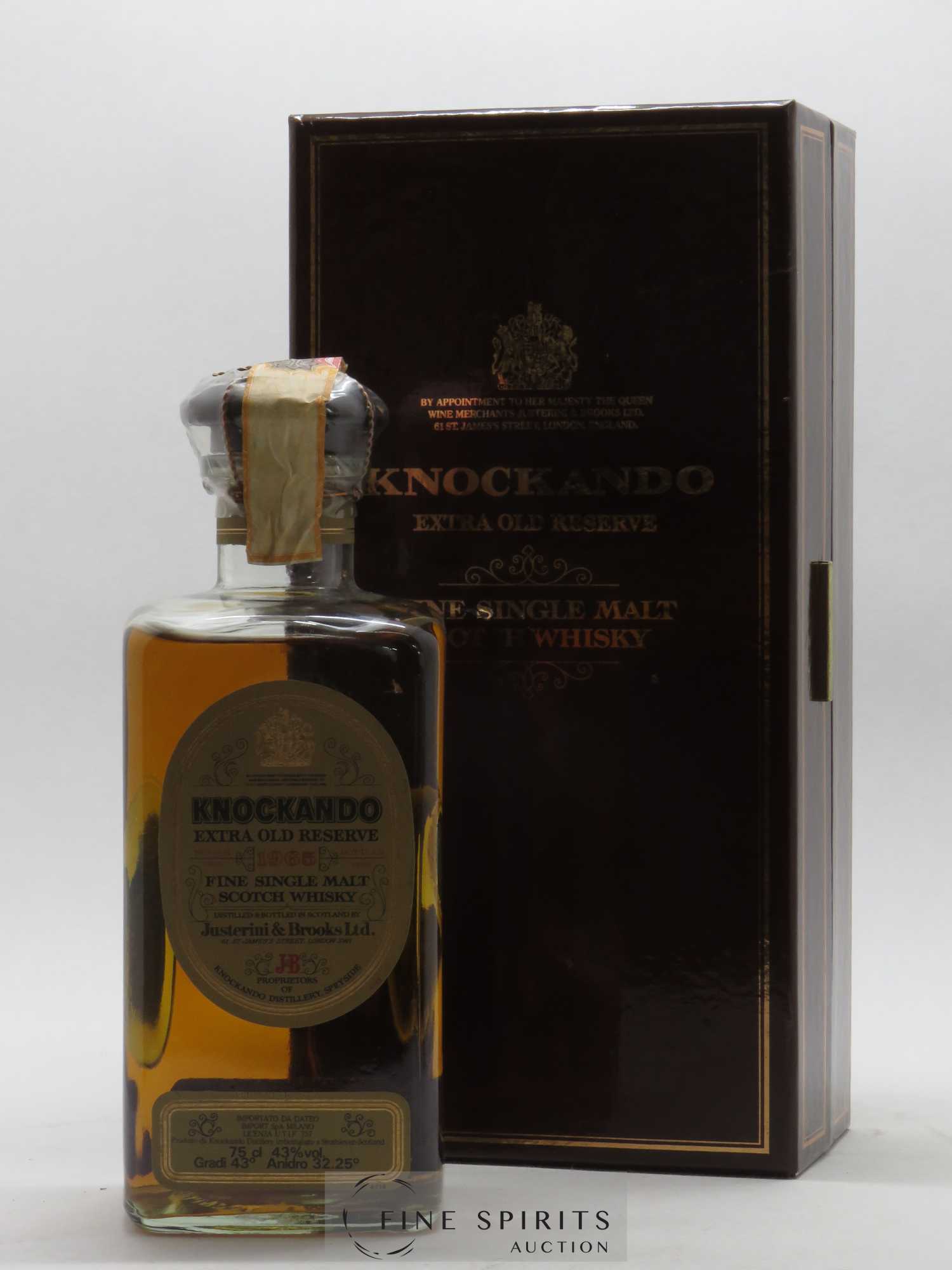 Knockando 1965 Of. Extra Old Reserve bottled 1990 Diateo Import - Lot of 1 bottle - 0