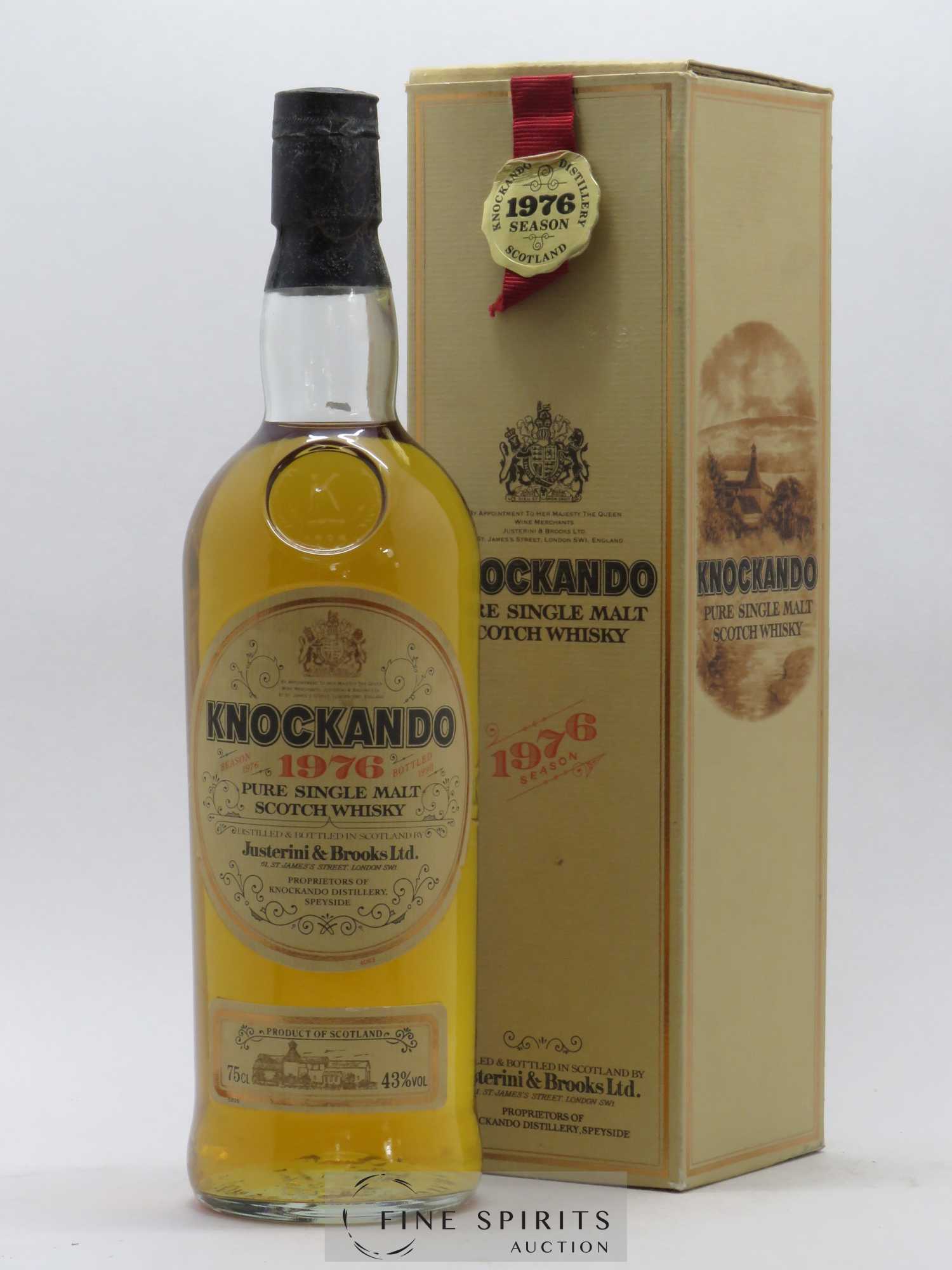 Knockando 1976 Of. bottled 1990 - Lot de 1 bouteille - 0