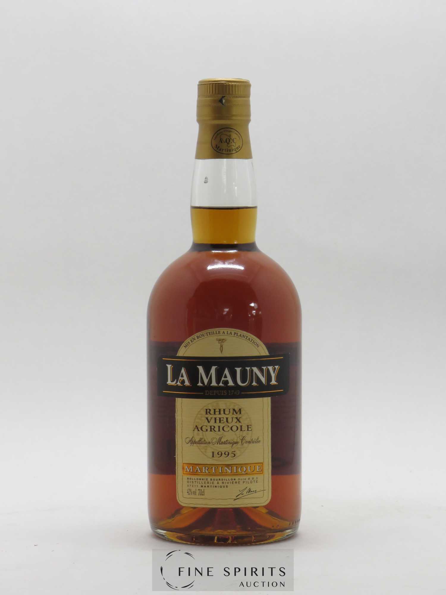La Mauny 1995 Of. - Lot de 1 bouteille - 1
