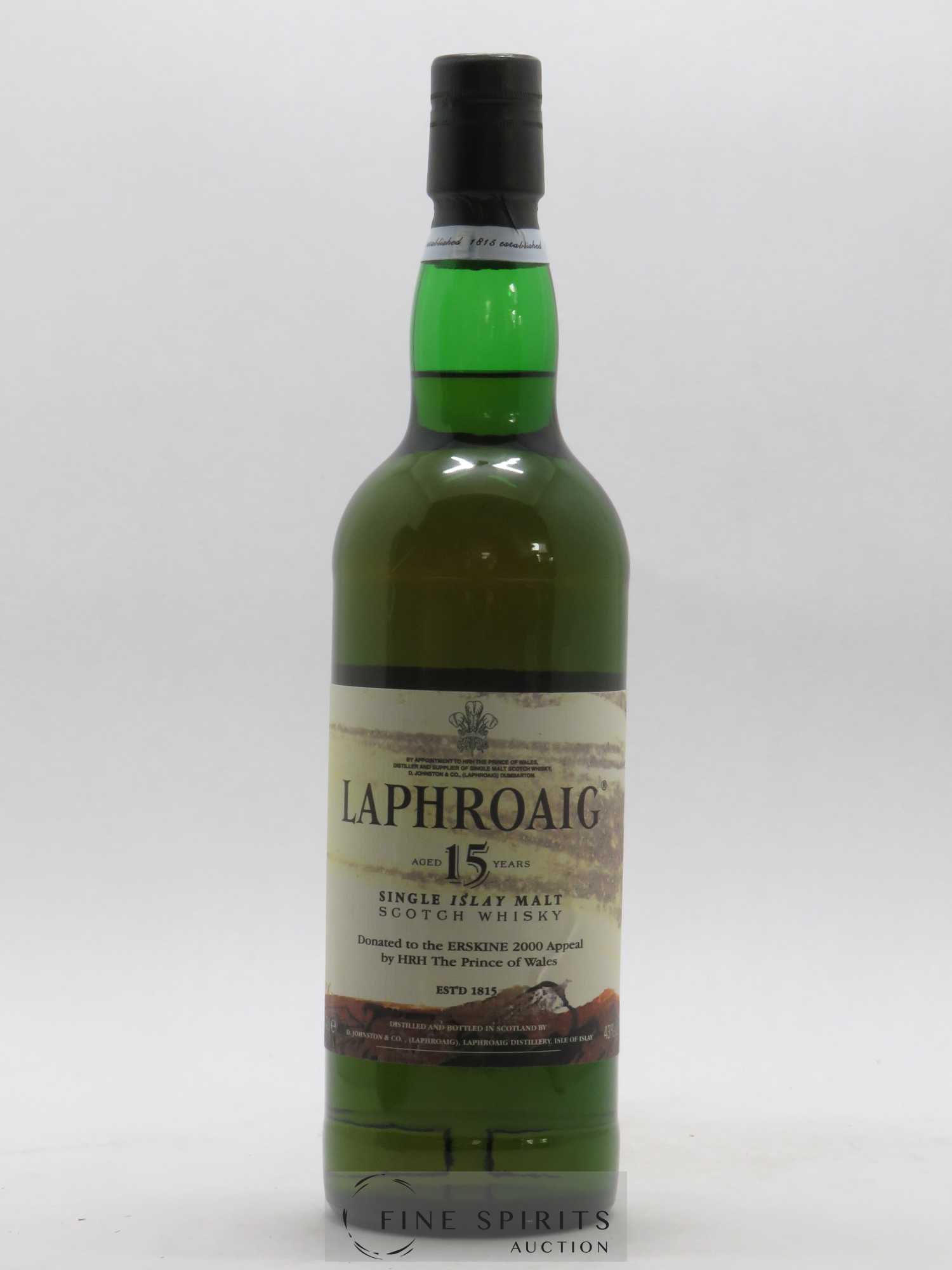 Laphroaig 15 years Of. Erskine 2000 Appeal Limited Edition - Lot de 1 bouteille - 1