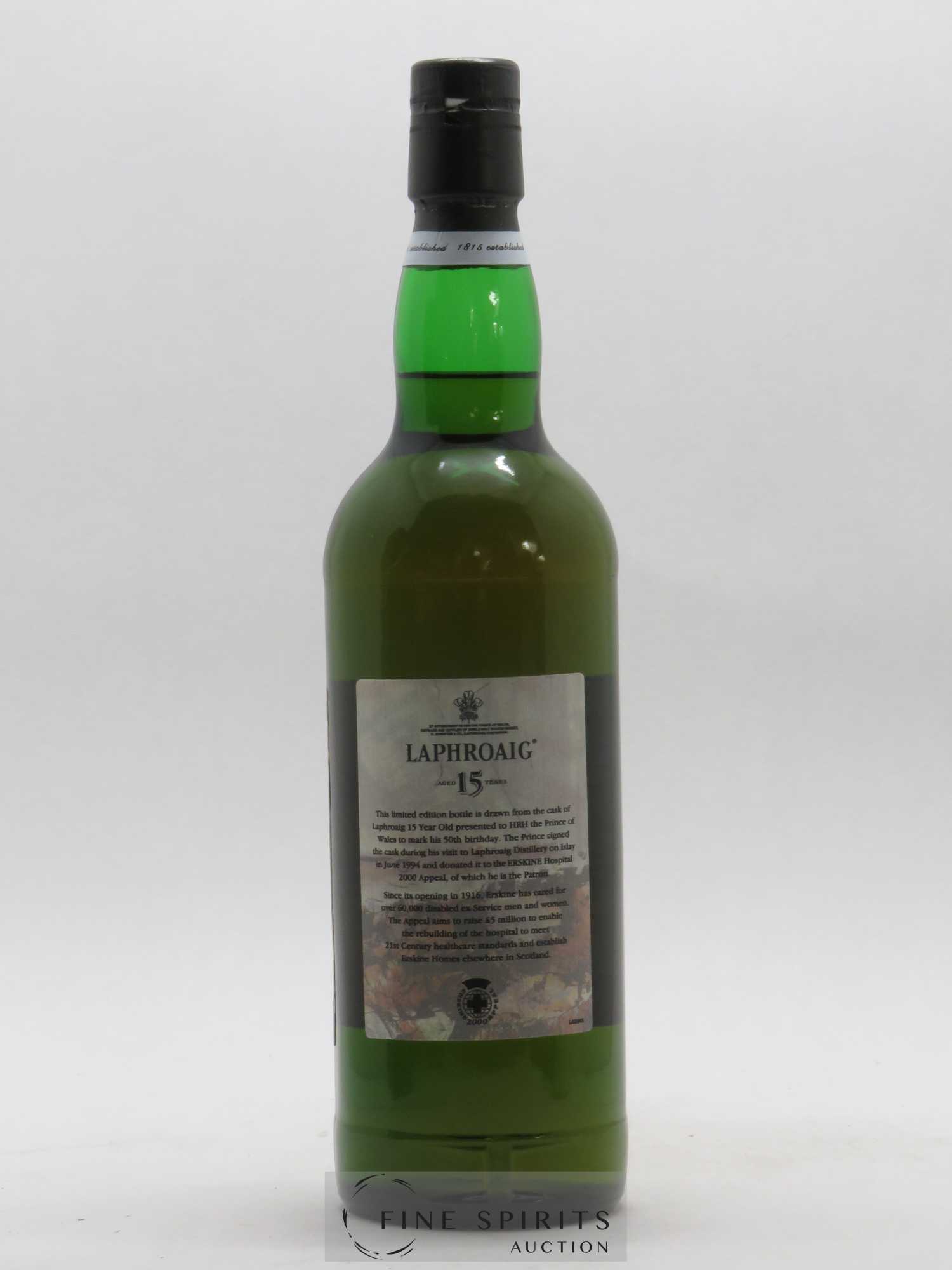 Laphroaig 15 years Of. Erskine 2000 Appeal Limited Edition - Lot de 1 bouteille - 2