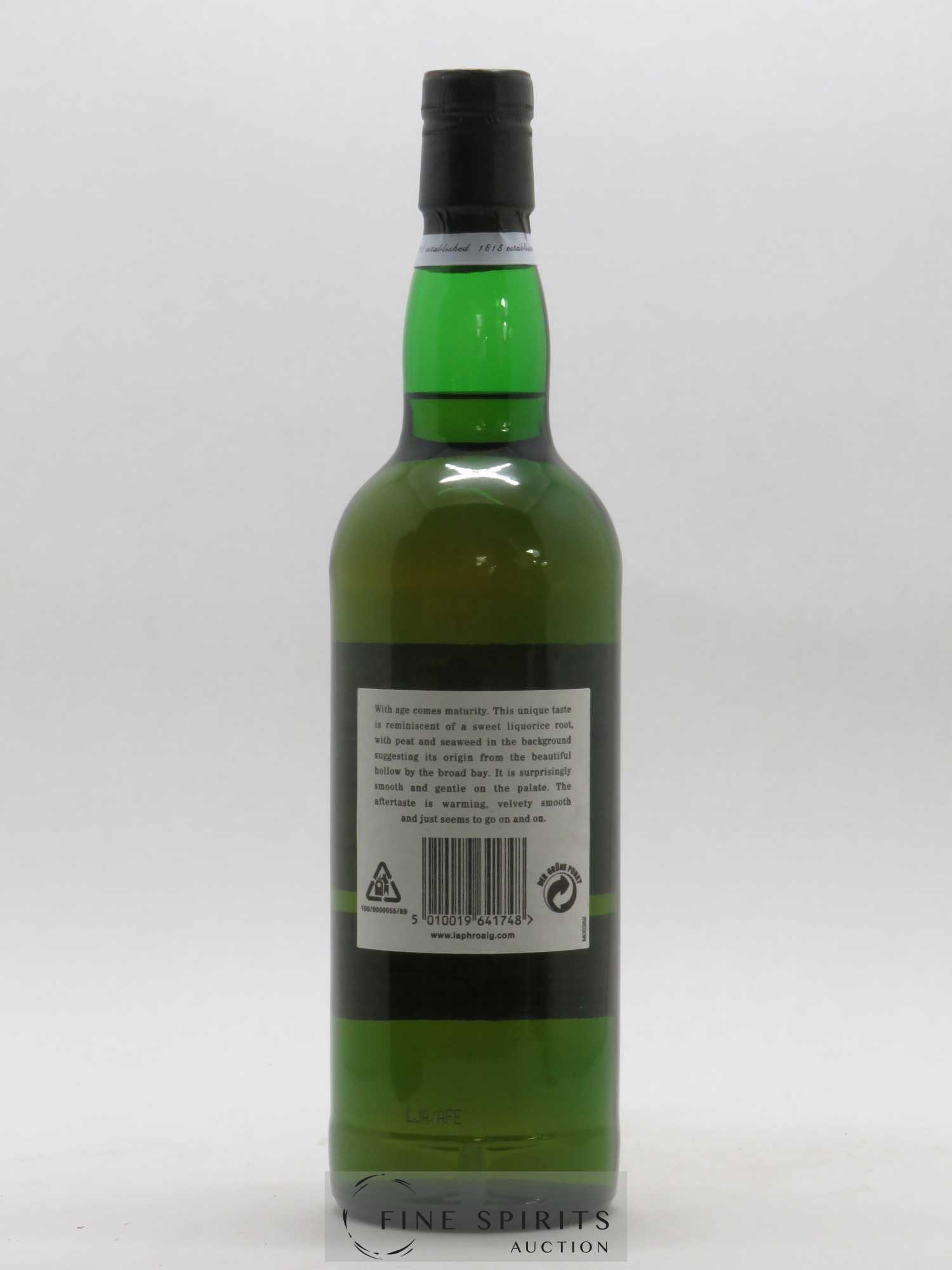 Laphroaig 40 years Of. Natural Cask Strength N°1741 - Posten von 1 Flasche - 2