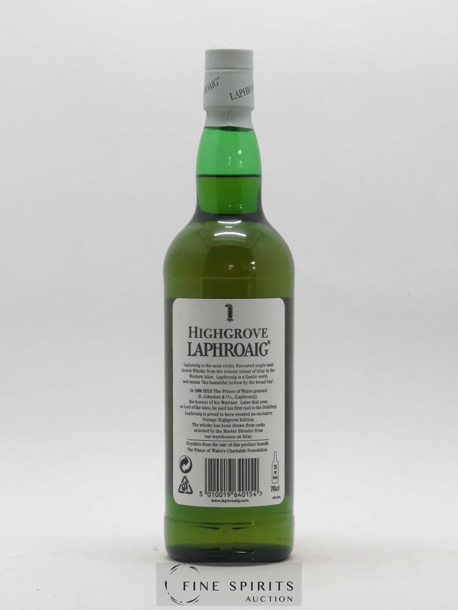 Laphroaig 1994 Of. Highgrove Edition - Lot de 1 bouteille - 1