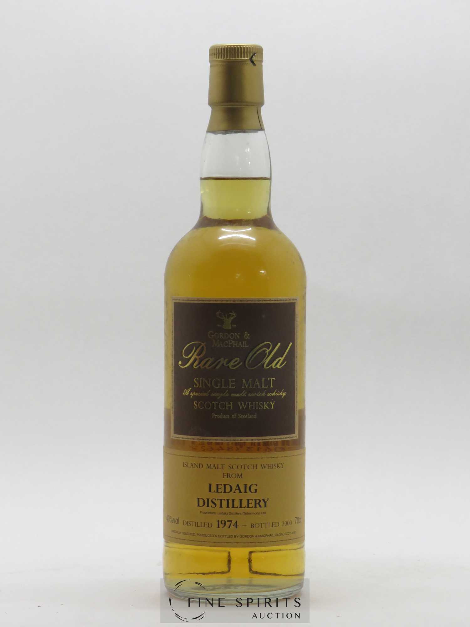 Ledaig 1974 Gordon & MacPhail Rare Old bottled 2000 - Lot de 1 bouteille - 1