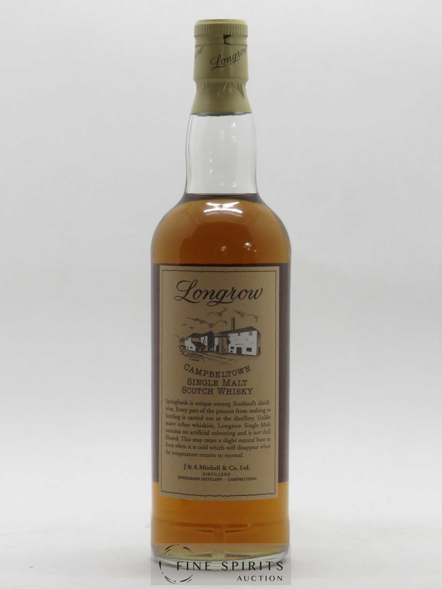 Longrow 10 years Of. Sherrywood J&A Mitchell & Co Ltd - Lot de 1 bouteille - 2