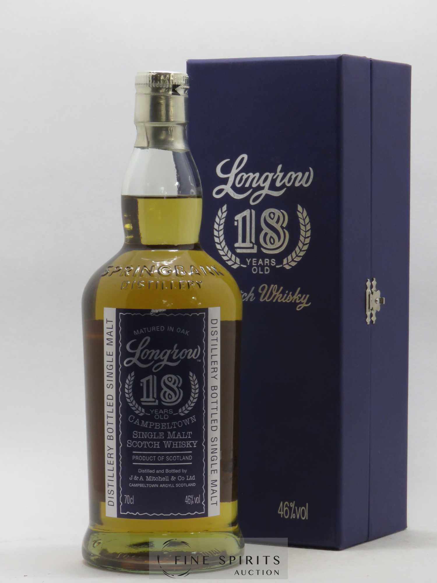 Longrow 18 years Of. - Lot de 1 bouteille - 0