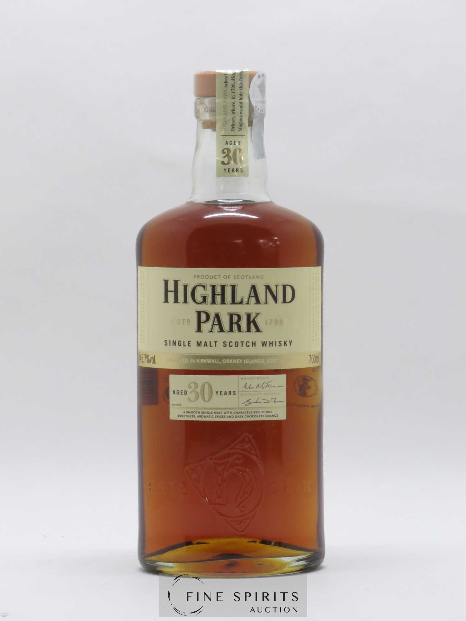 Highland Park 30 years Of. - Posten von 1 Flasche - 1