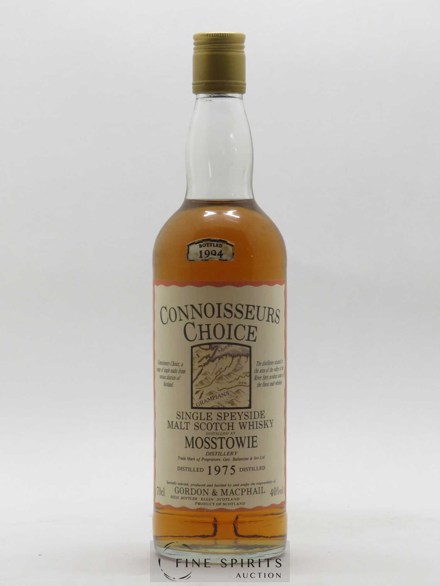 Mosstowie 1975 Gordon & MacPhail bottled 1994 Connoisseurs Choice - Lot de 1 bouteille - 1