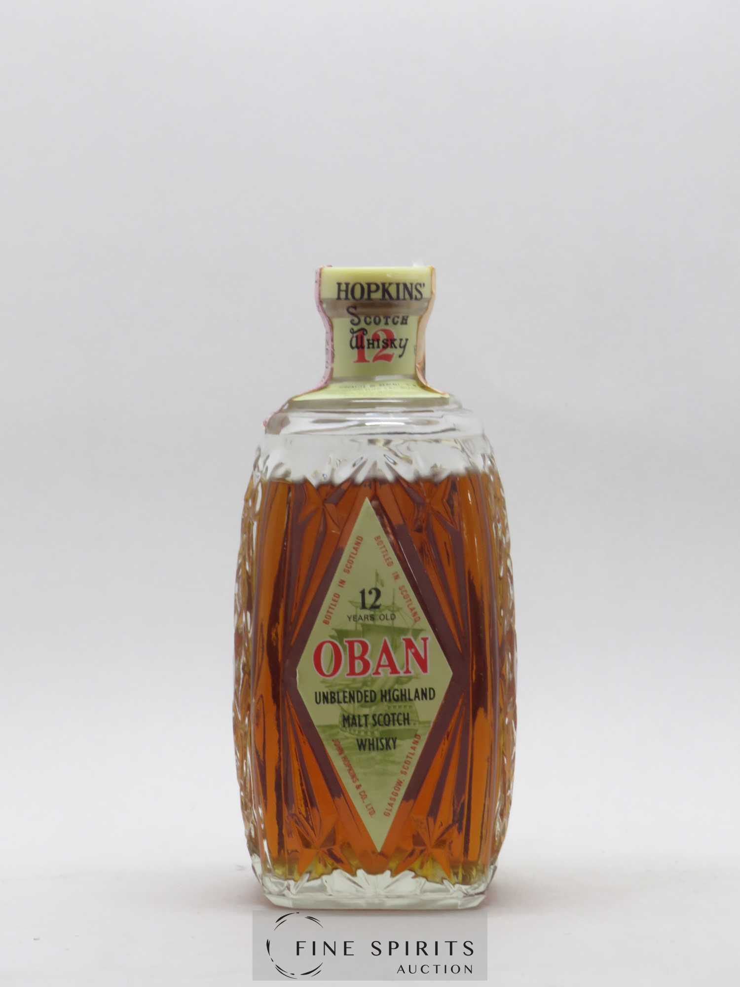 Oban 12 years Of. Unblended Decanter - Lot de 1 bouteille - 0