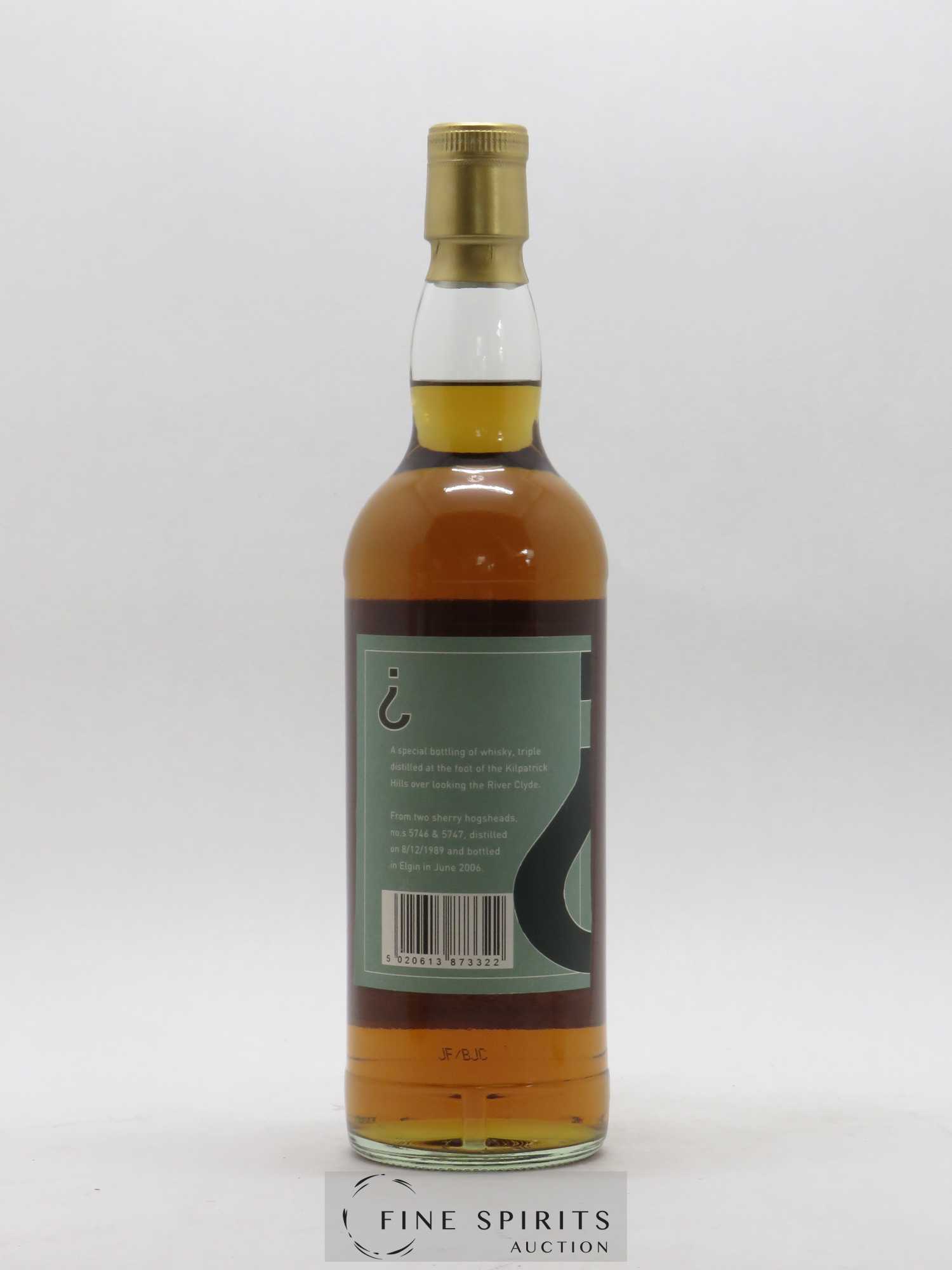 Secret Stills 1989 Gordon & MacPhail Number 3.1 bottled 2006 Limited Edition of 500 - Lot de 1 bouteille - 2