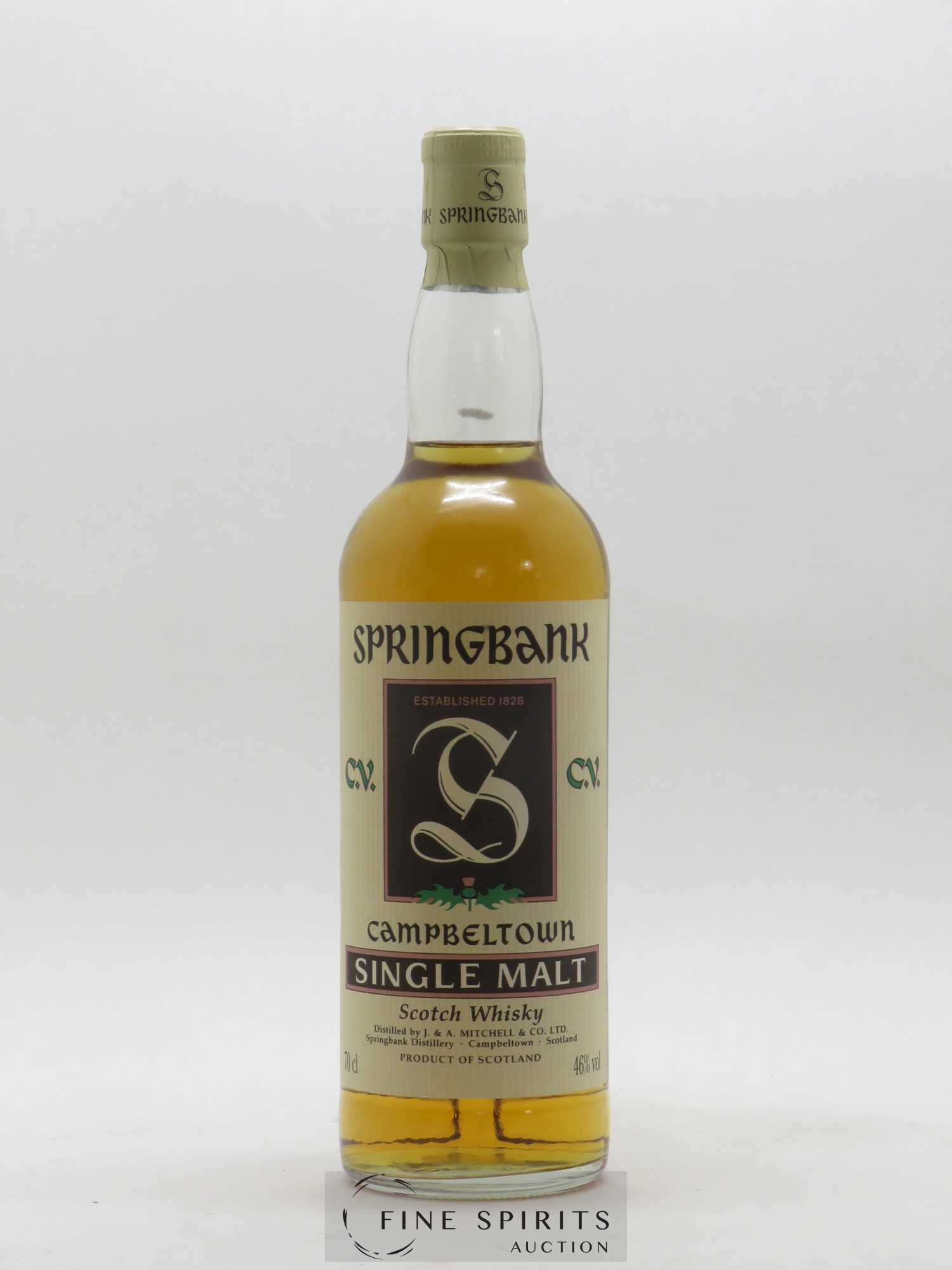 Springbank Of. C.V. Fourcroy-Renglet N.V. Import - Lot de 1 bouteille - 1