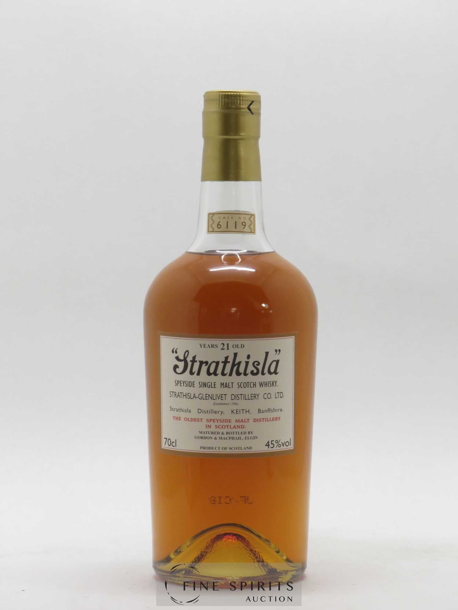 Strathisla 21 years Gordon & MacPhail Cask n°6119 - bottled 2006 - Lot de 1 bouteille - 1