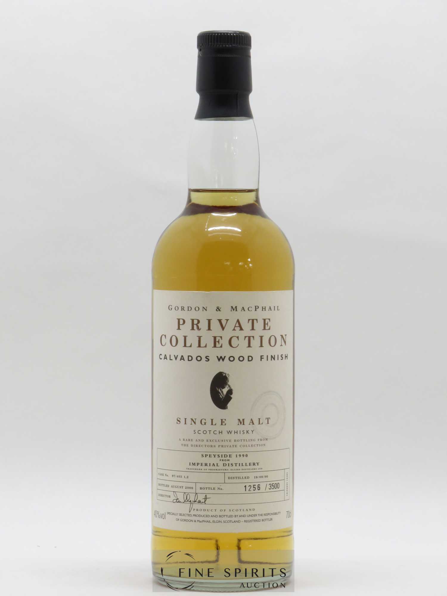 Imperial 9 years 1990 Gordon & MacPhail Private Collection - Lot de 1 bouteille - 0