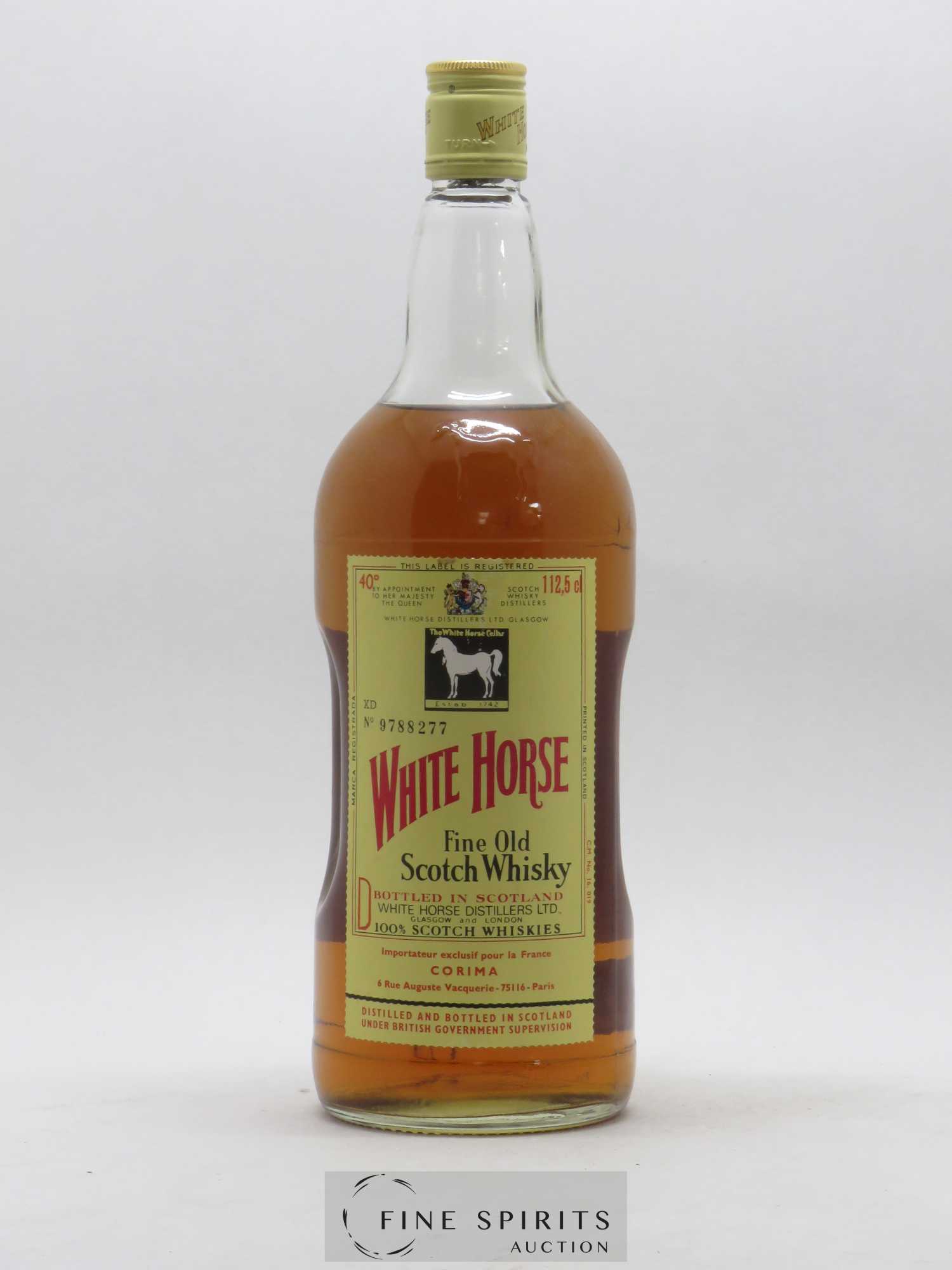 White Horse Of. Corima Import Fine Old - Lot de 1 bouteille - 0