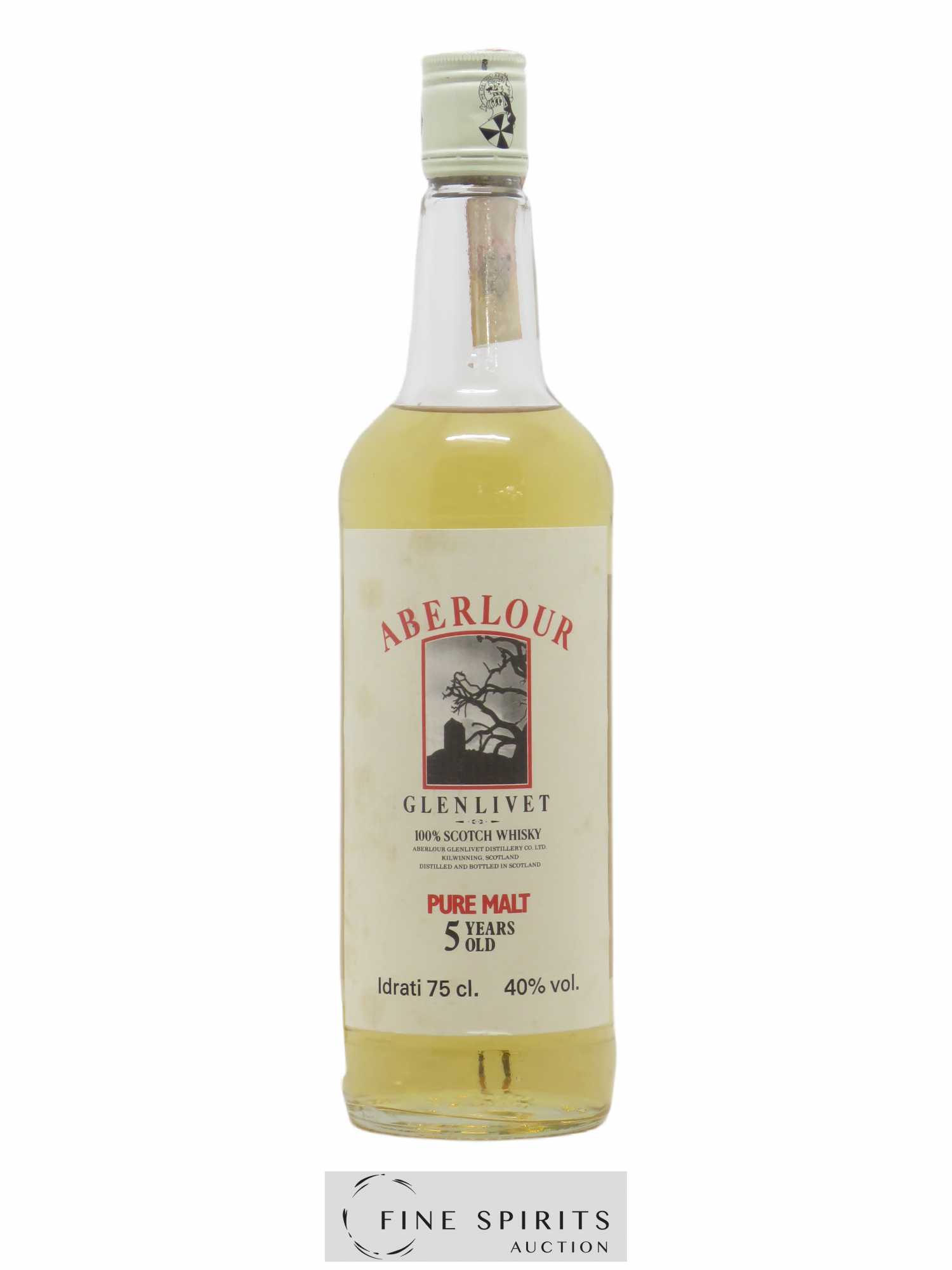 Aberlour 5 years Of. Liquorama Import (sans prix de réserve) - Lot de 1 bouteille - 0