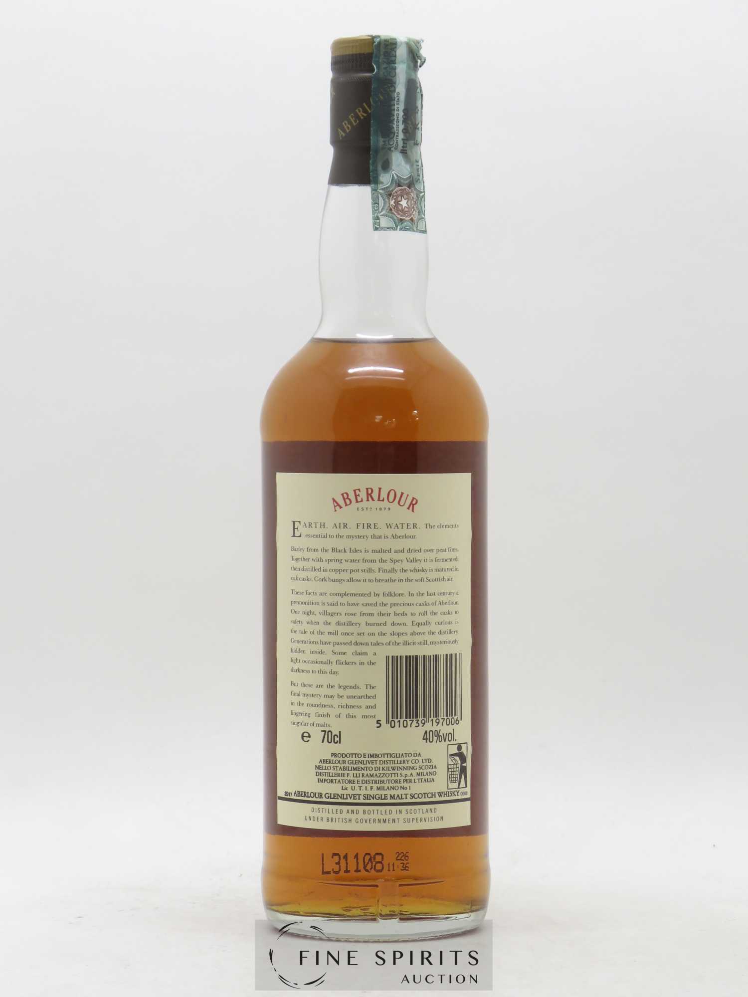 Aberlour 10 years Of. Coffret carafe - Lot de 1 bouteille - 2