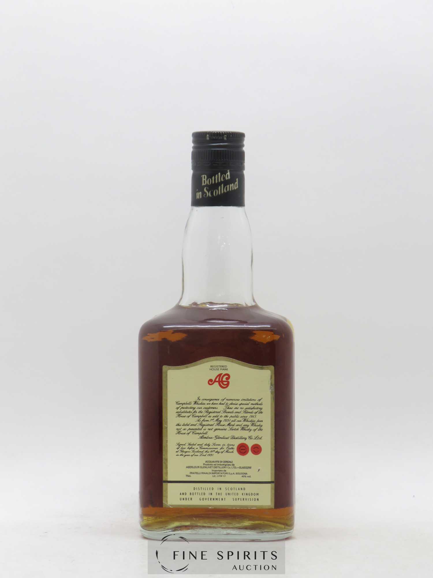 Aberlour 12 years Of. Rinaldi Import - Posten von 1 Flasche - 1