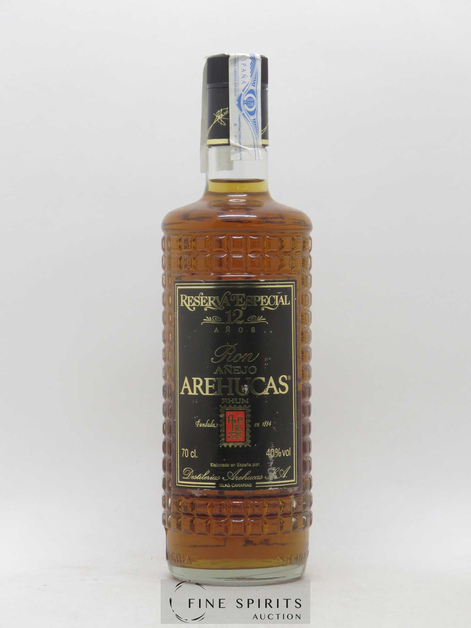 Arehucas 12 years Of. Reserva Especial (sans prix de réserve) - Lot de 1 bouteille - 1