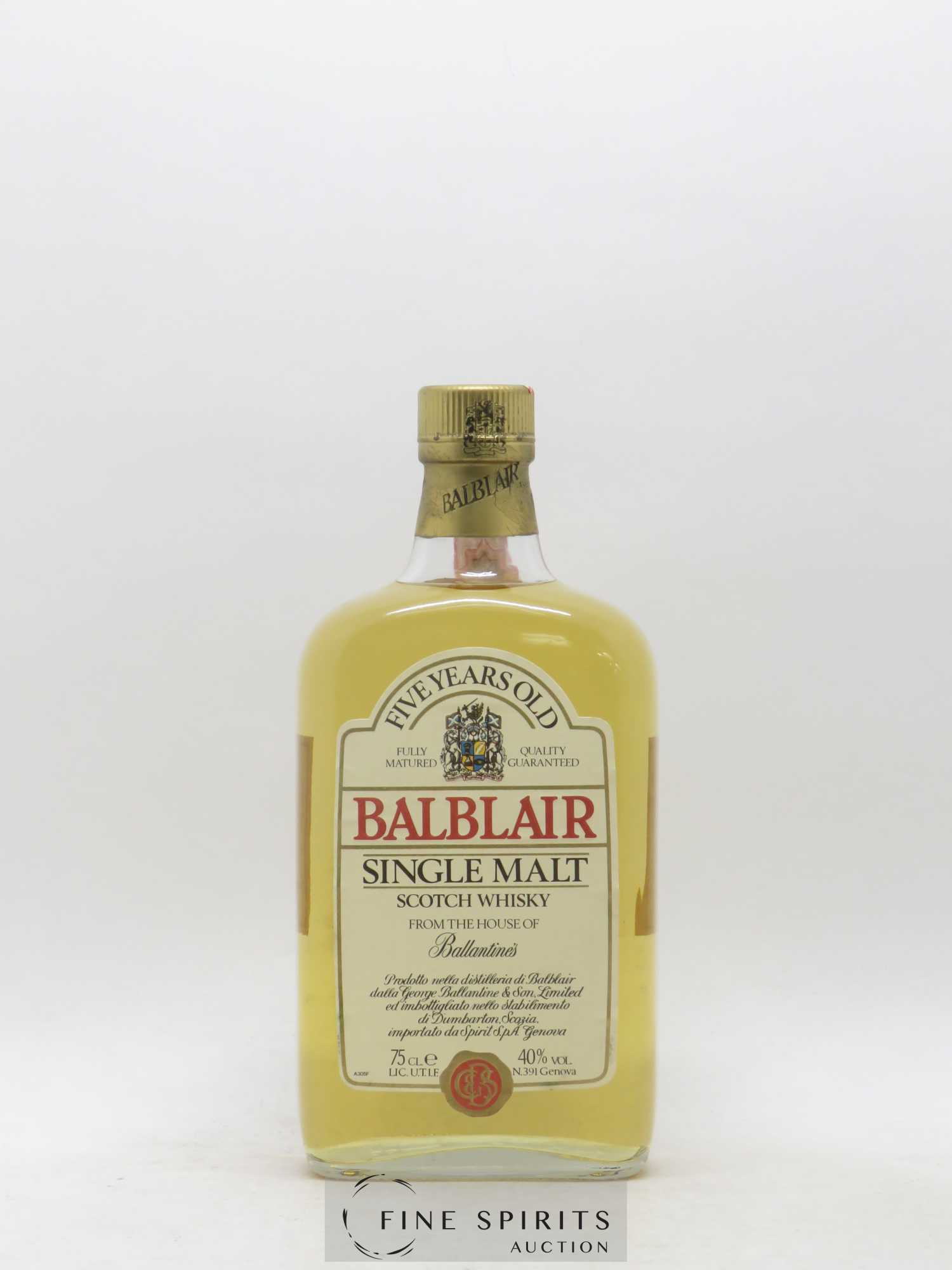 Balblair 5 years Of. (sans prix de réserve) - Lot de 1 bouteille - 1