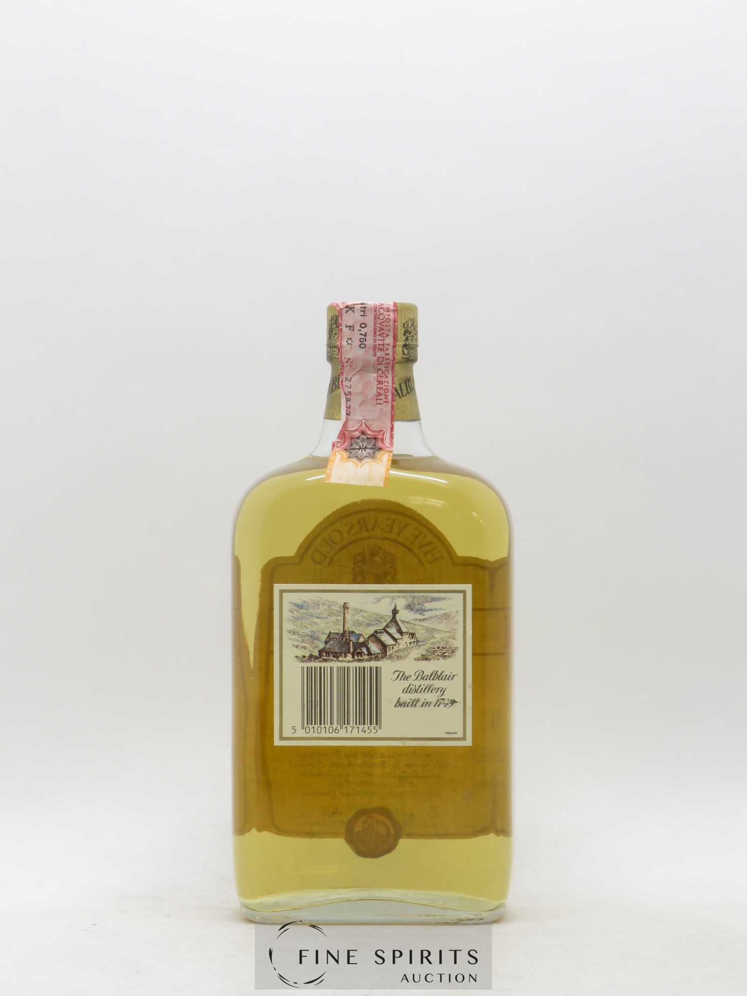 Balblair 5 years Of. (sans prix de réserve) - Lot de 1 bouteille - 2