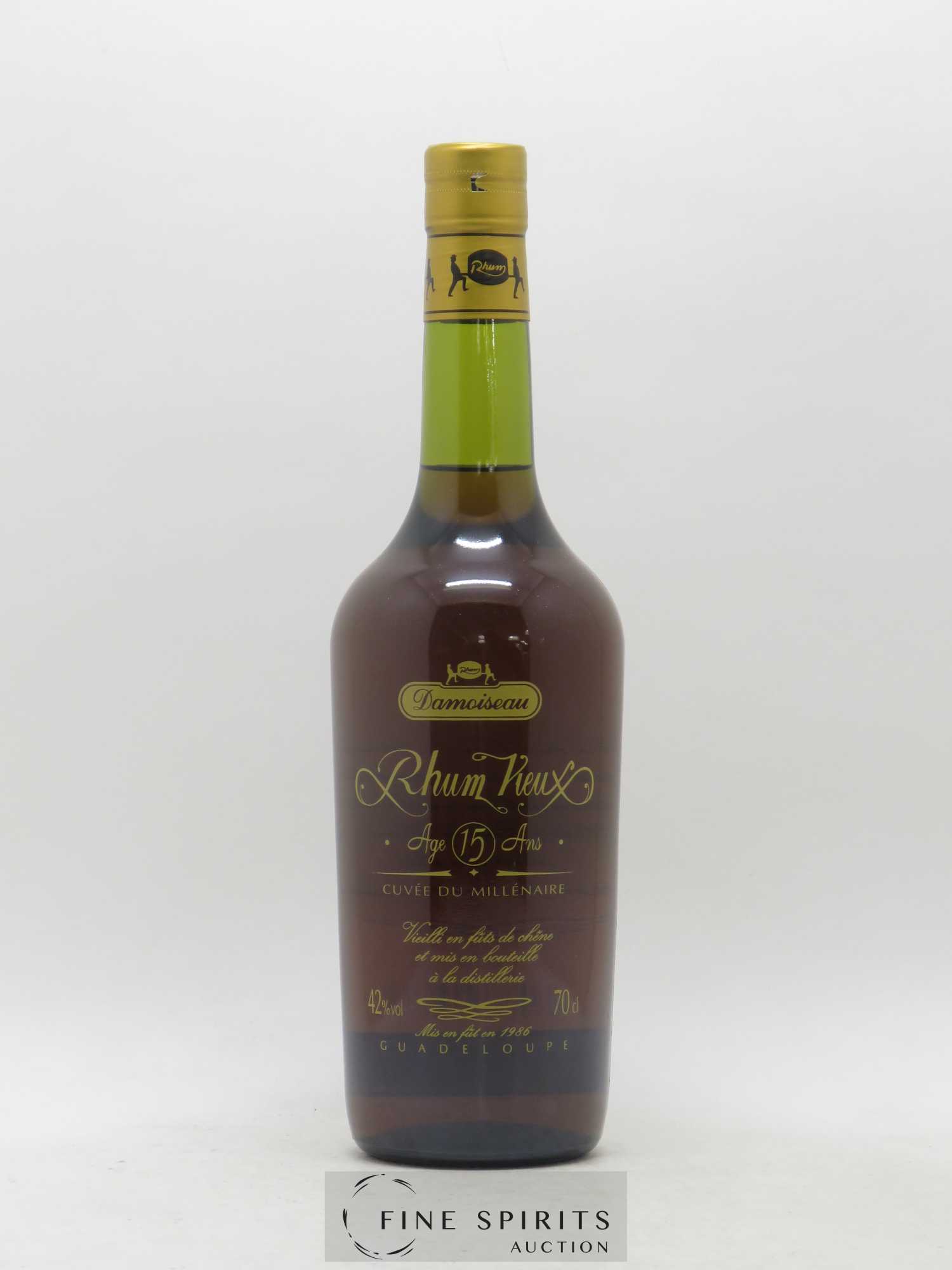 Damoiseau 15 years 1986 Of. Cuvée du millénaire - Lot de 1 bouteille - 1