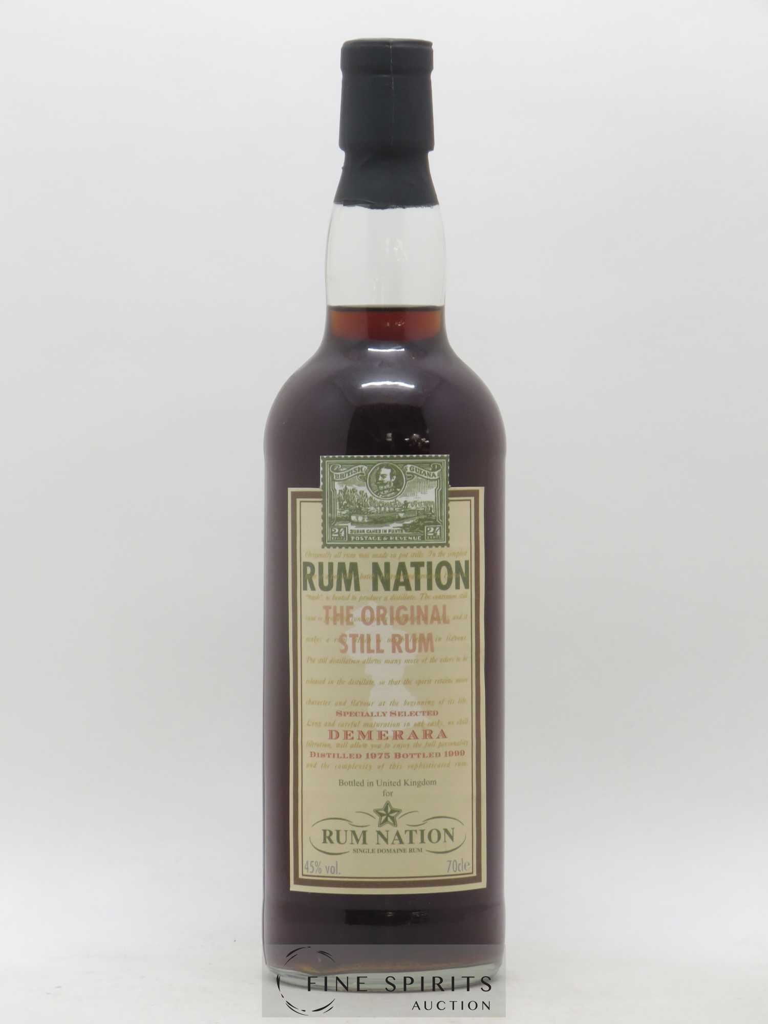 Demerara 24 years Rum Nation bottled 1999 - Lot de 1 bouteille - 1