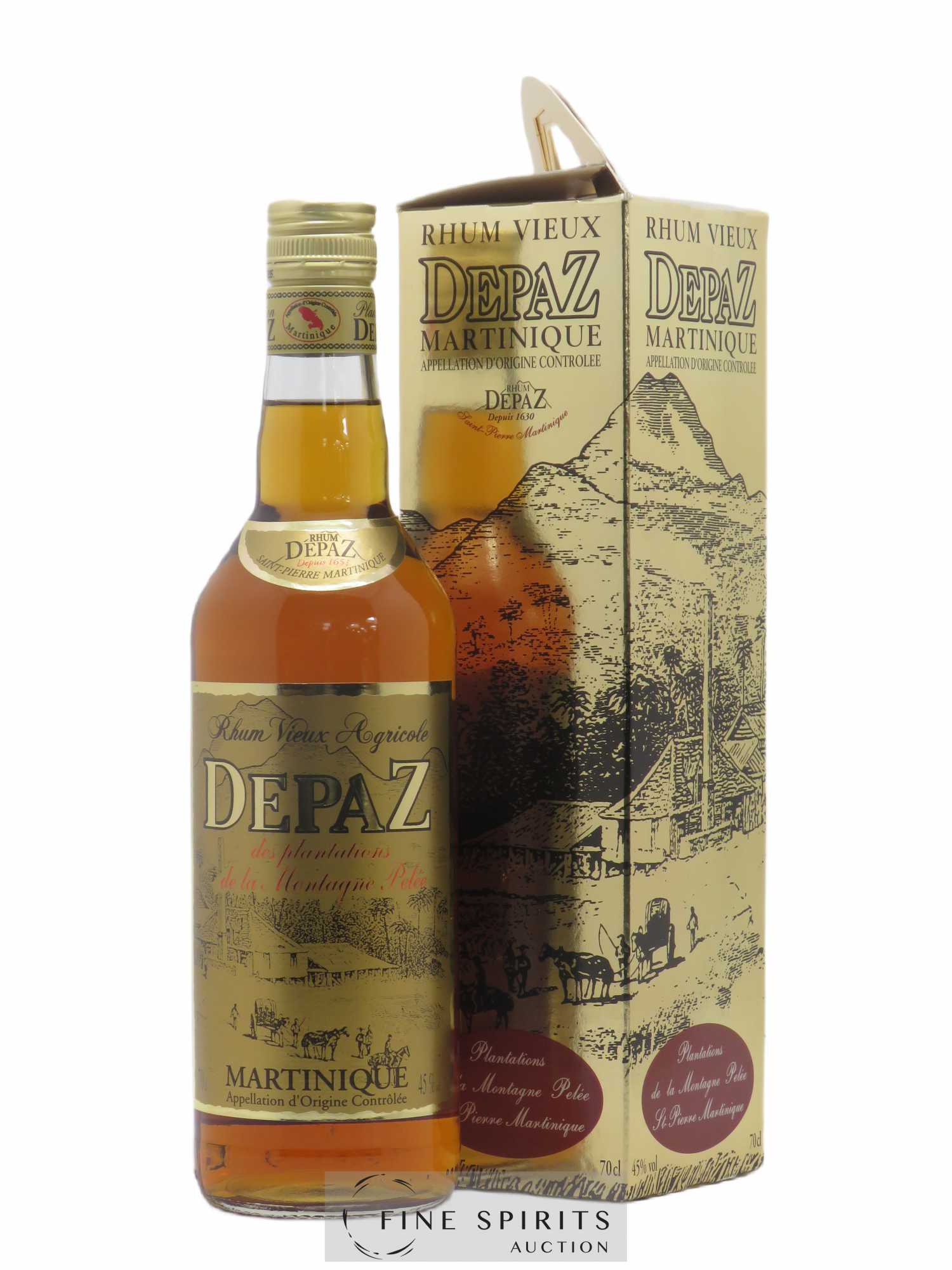 Depaz Of. (70cl.) - Posten von 1 Flasche - 0
