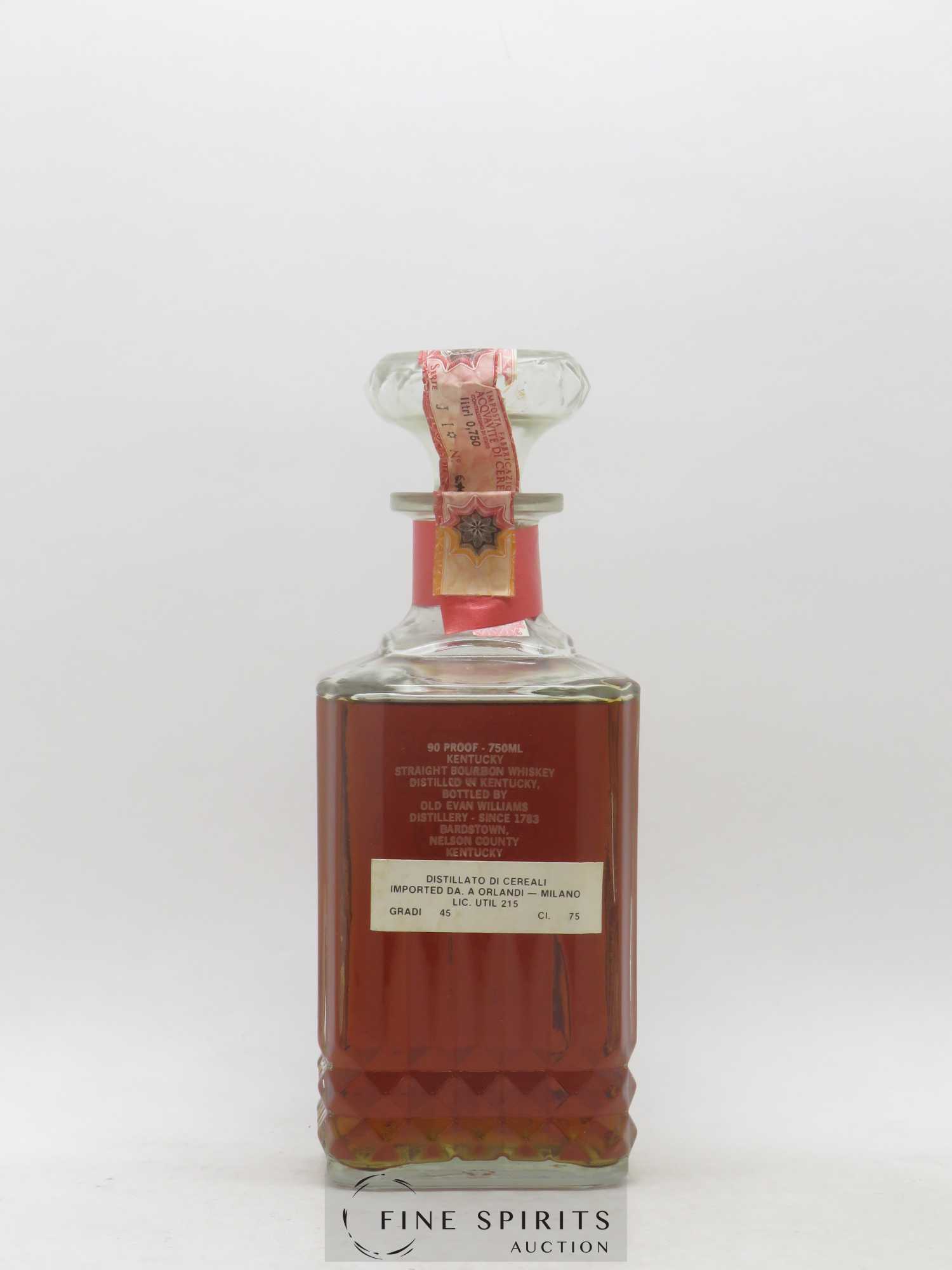 Evan Williams Of. 200 years of good taste Carafe - Lot de 1 bouteille - 1