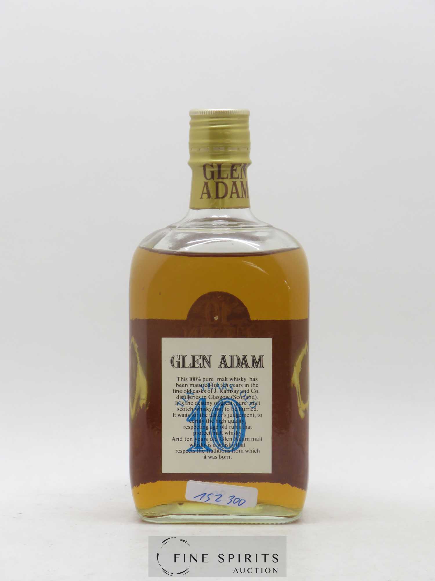 Glen Adam 10 years Of. Landy Frères Import  (no reserve) - Lot of 1 bottle - 2