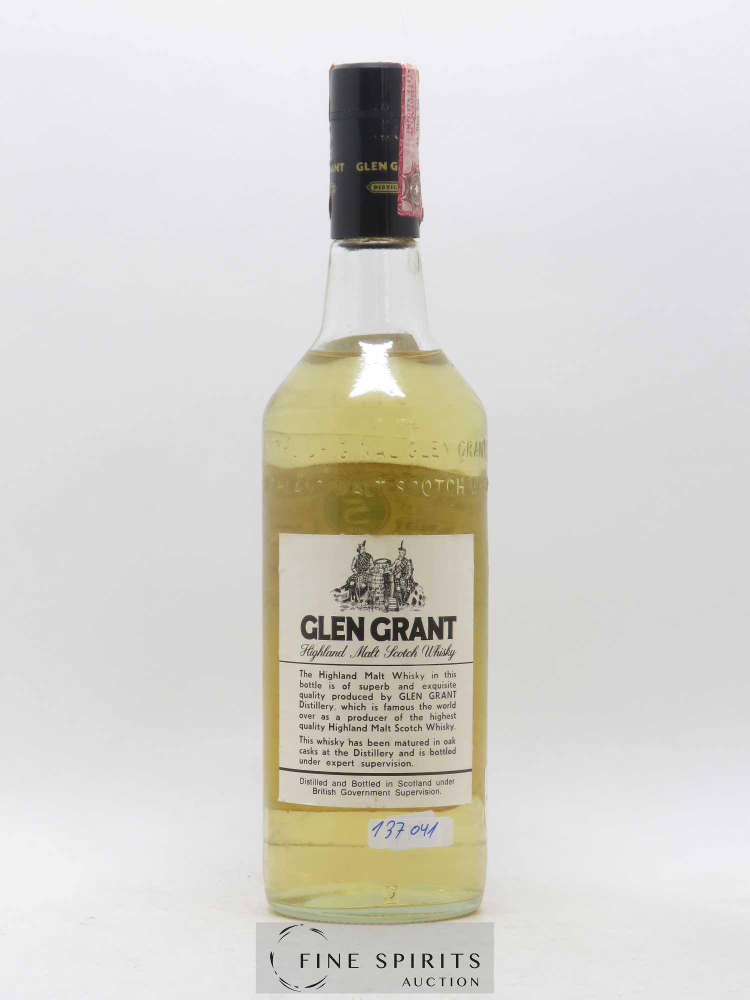 Glen Grant 5 years 1973 Of. Giovinetti Import - Lot de 1 bouteille - 1