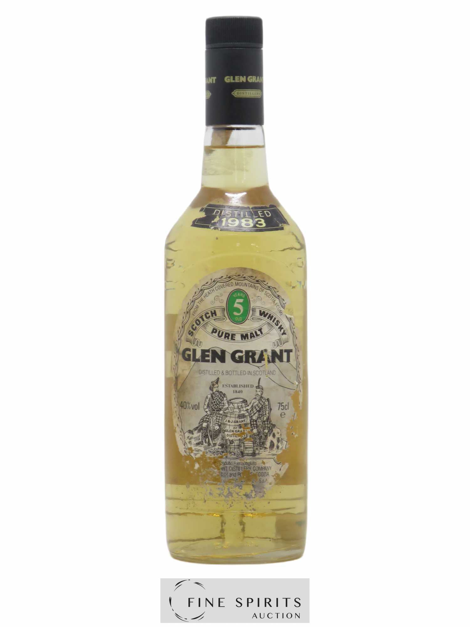 Glen Grant 5 years 1983 Of. - Lotto di 1 bottiglia - 0