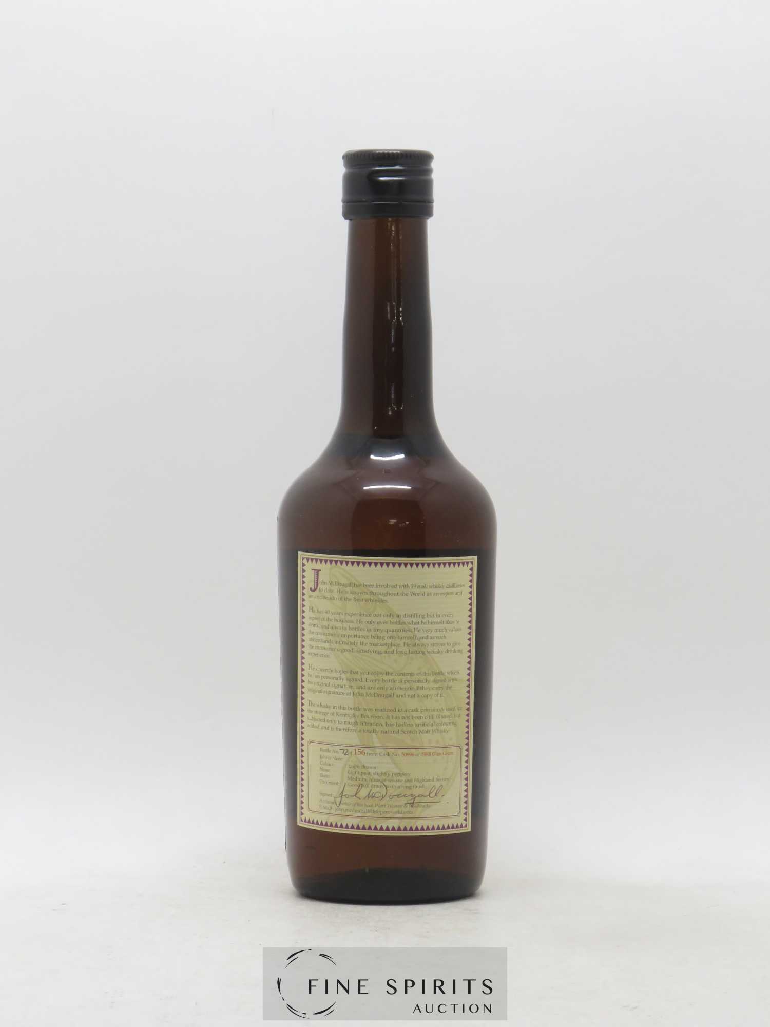 Glen Grant 14 years 1988 John McDougall's Cask n°50896 - One of 156 Whisky Life Series - Lot of 1 bottle - 1