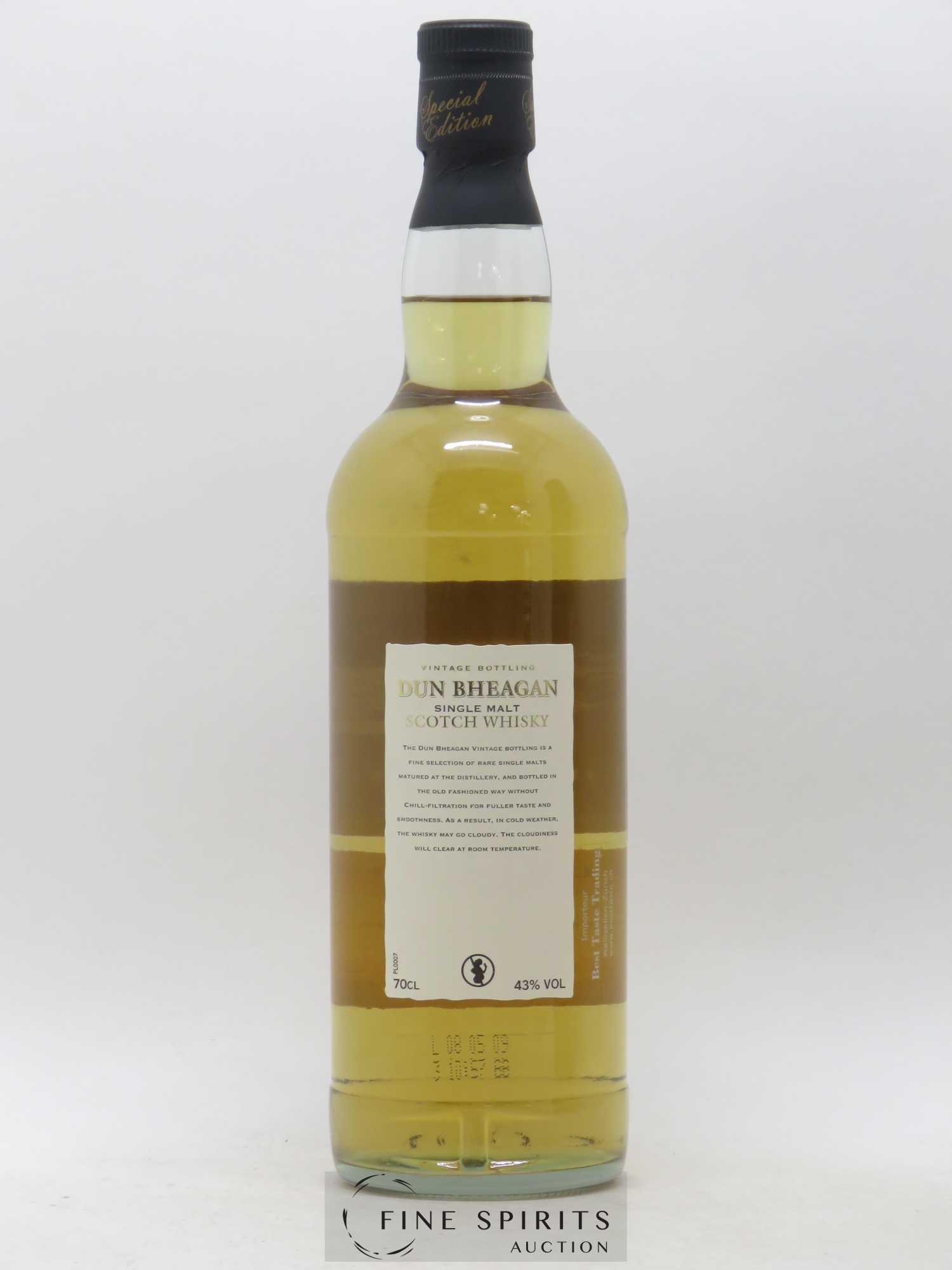 Glen Keith 14 years 1995 Ian Macleod Cask n°92051-92052 St Etienne Rum Finish - One of 540 - bottled 2009 Dun Bheagan - Lot de 1 bouteille - 2
