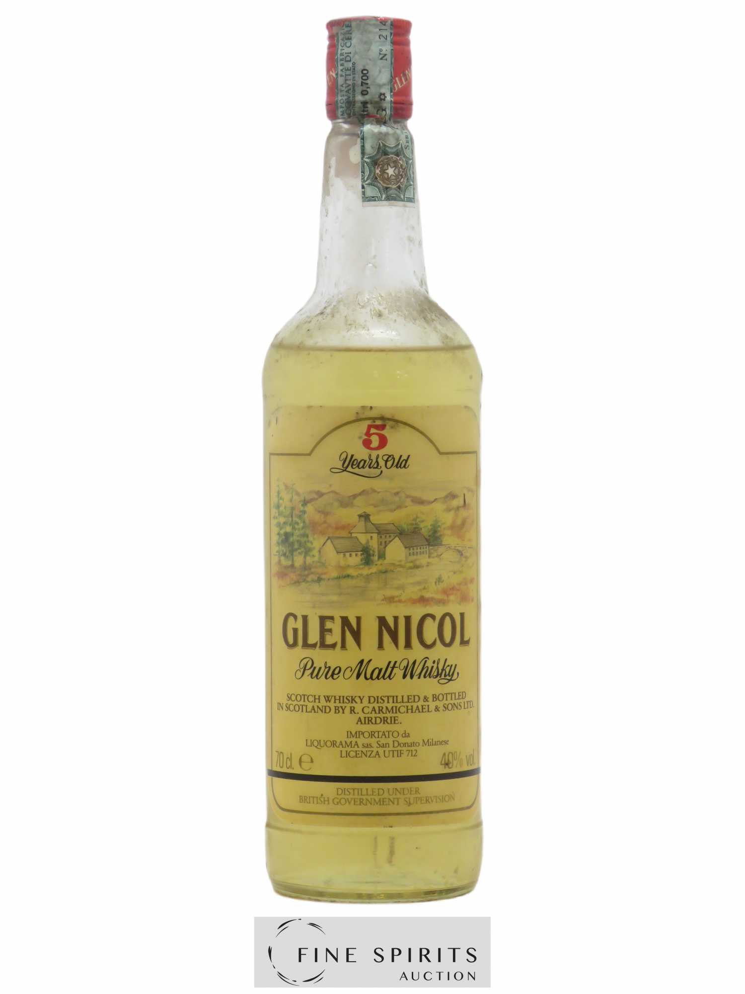 Glen Nicol 5 years Of. Liquorama Import - Lot de 1 bouteille - 0