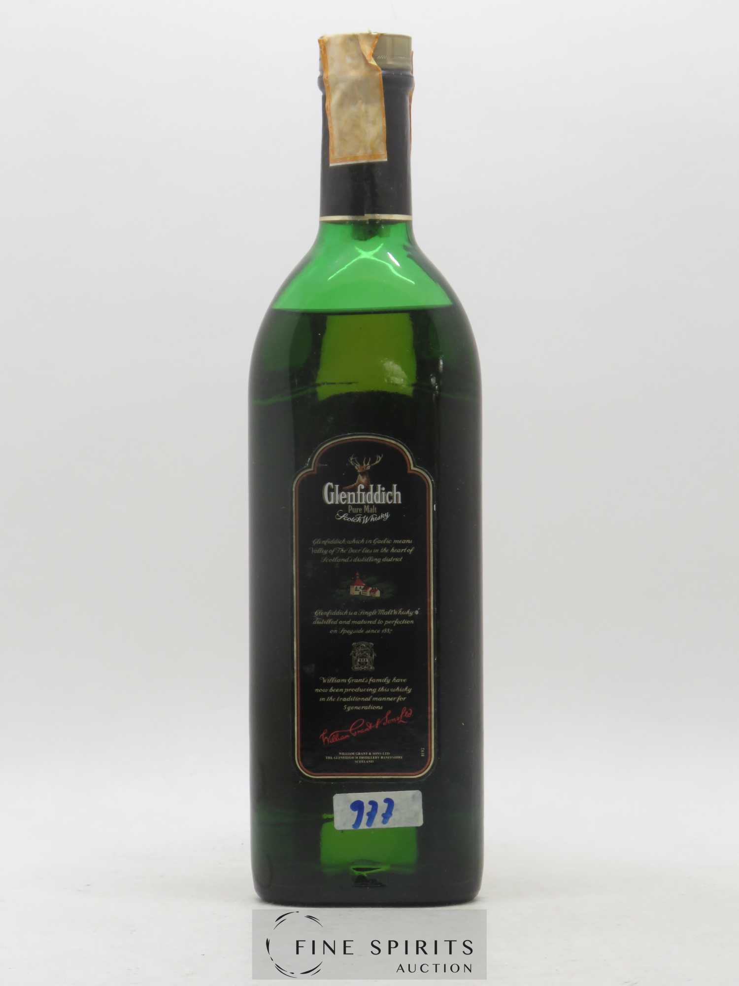 Glenfiddich Of. Special Old Reserve - Lot de 1 bouteille - 2