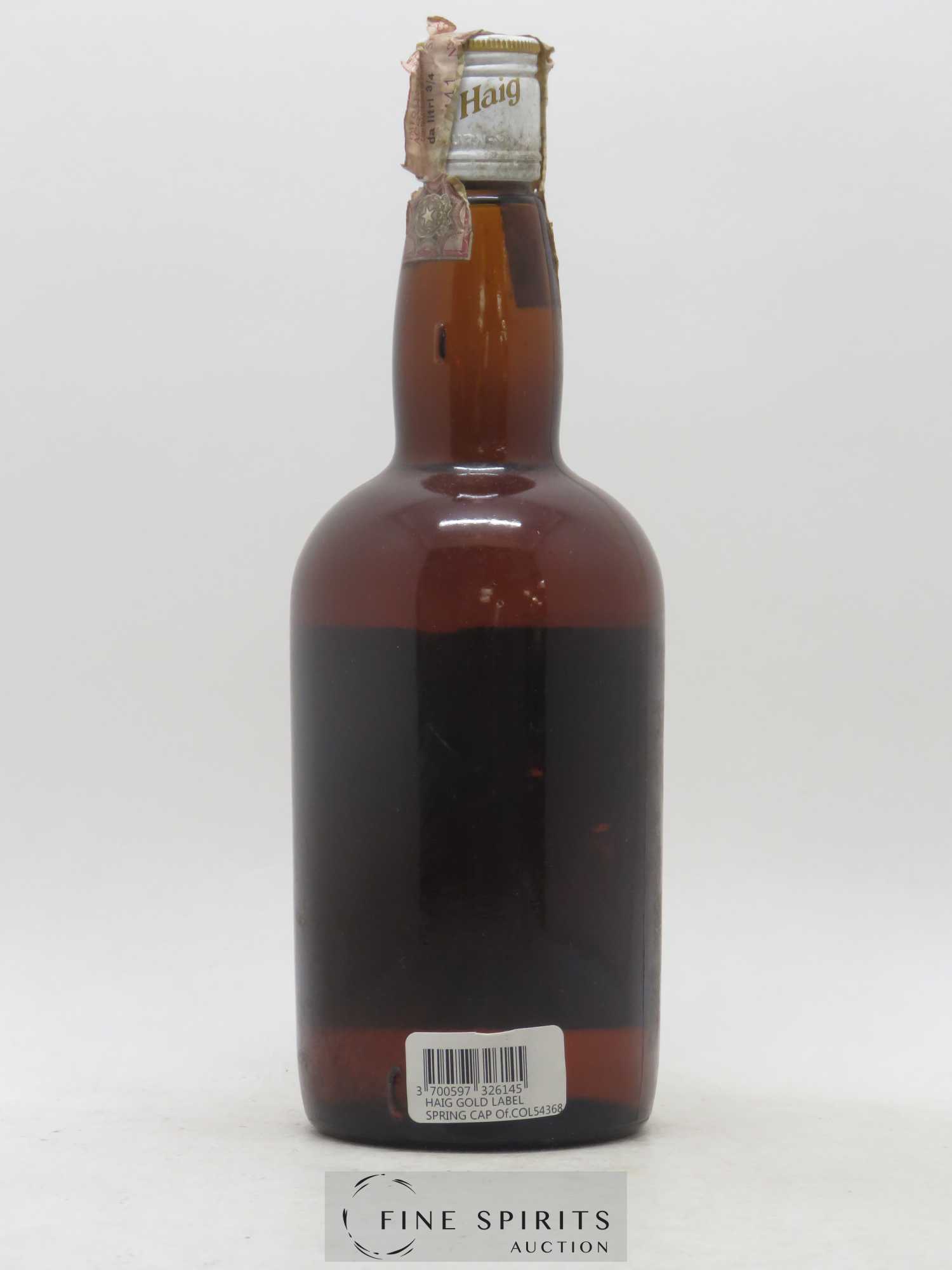 Haig Of. Owning Haig & Haig Ltd Spring Cap Gold Label Blended Scotch Whisky Sacco S.p.A Import - Lot de 1 bouteille - 1