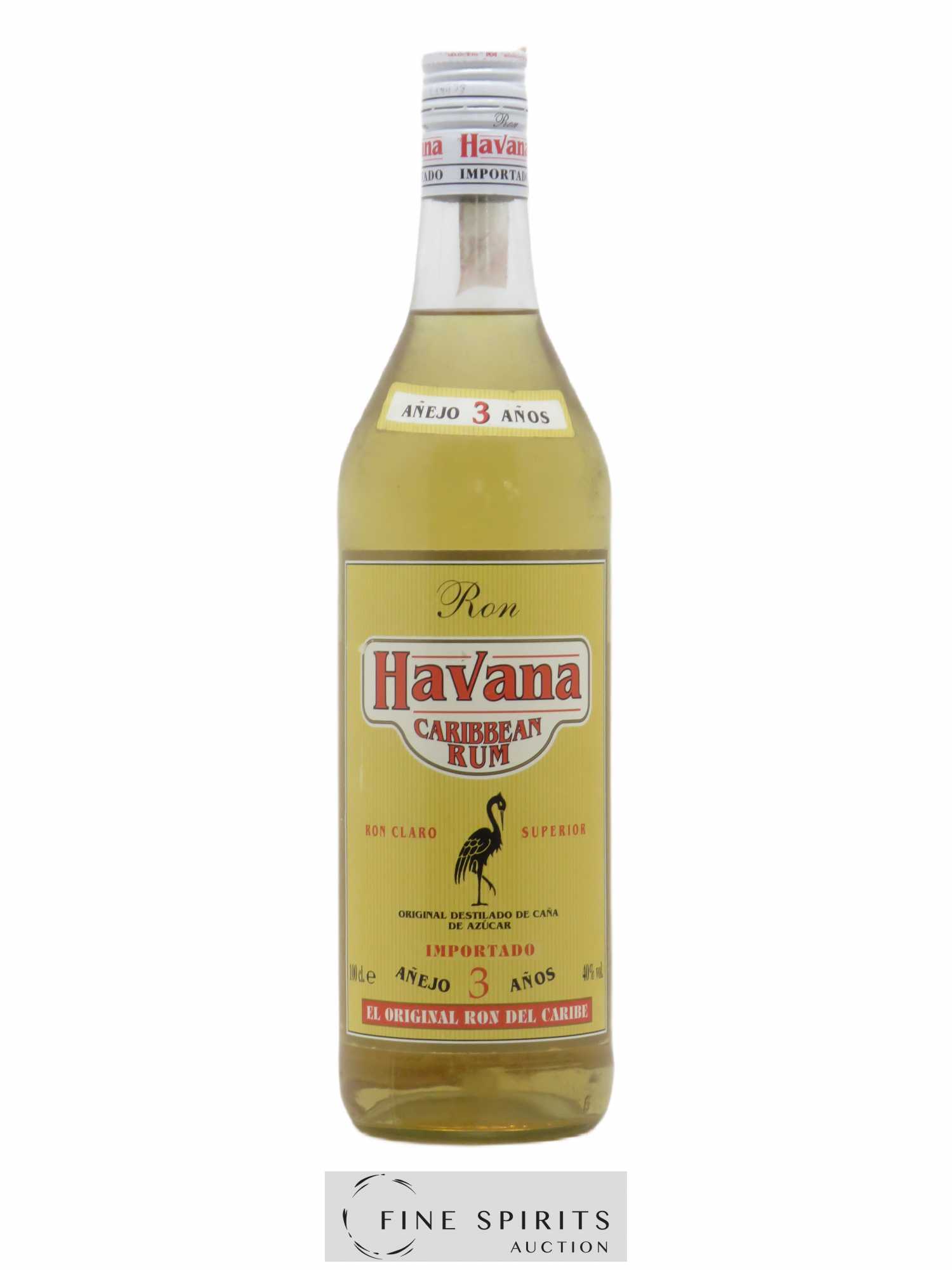 Havana Club 3 years Of. Anejo (70cl.) - Lot de 1 bouteille - 0